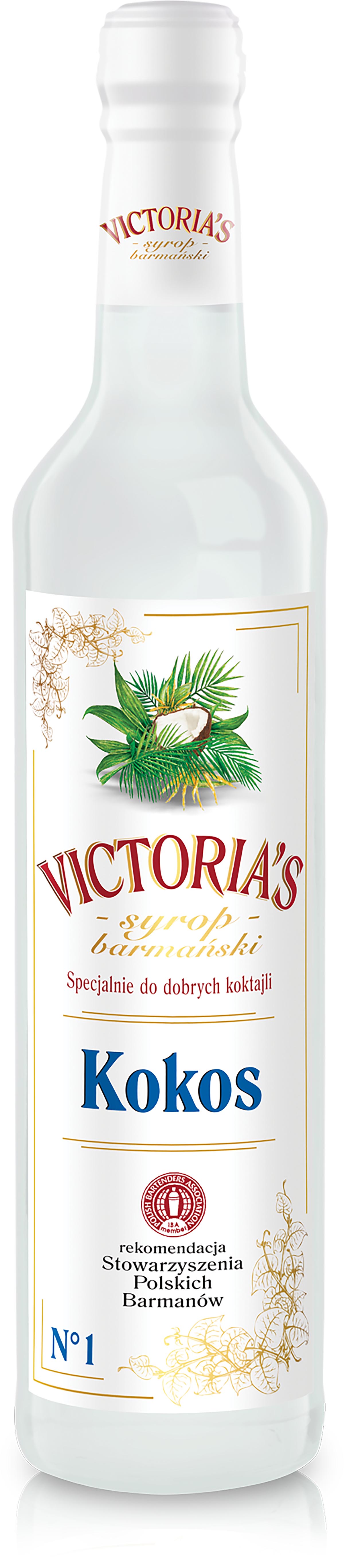 Syrop Barmański Kokos Victoria'S 490Ml