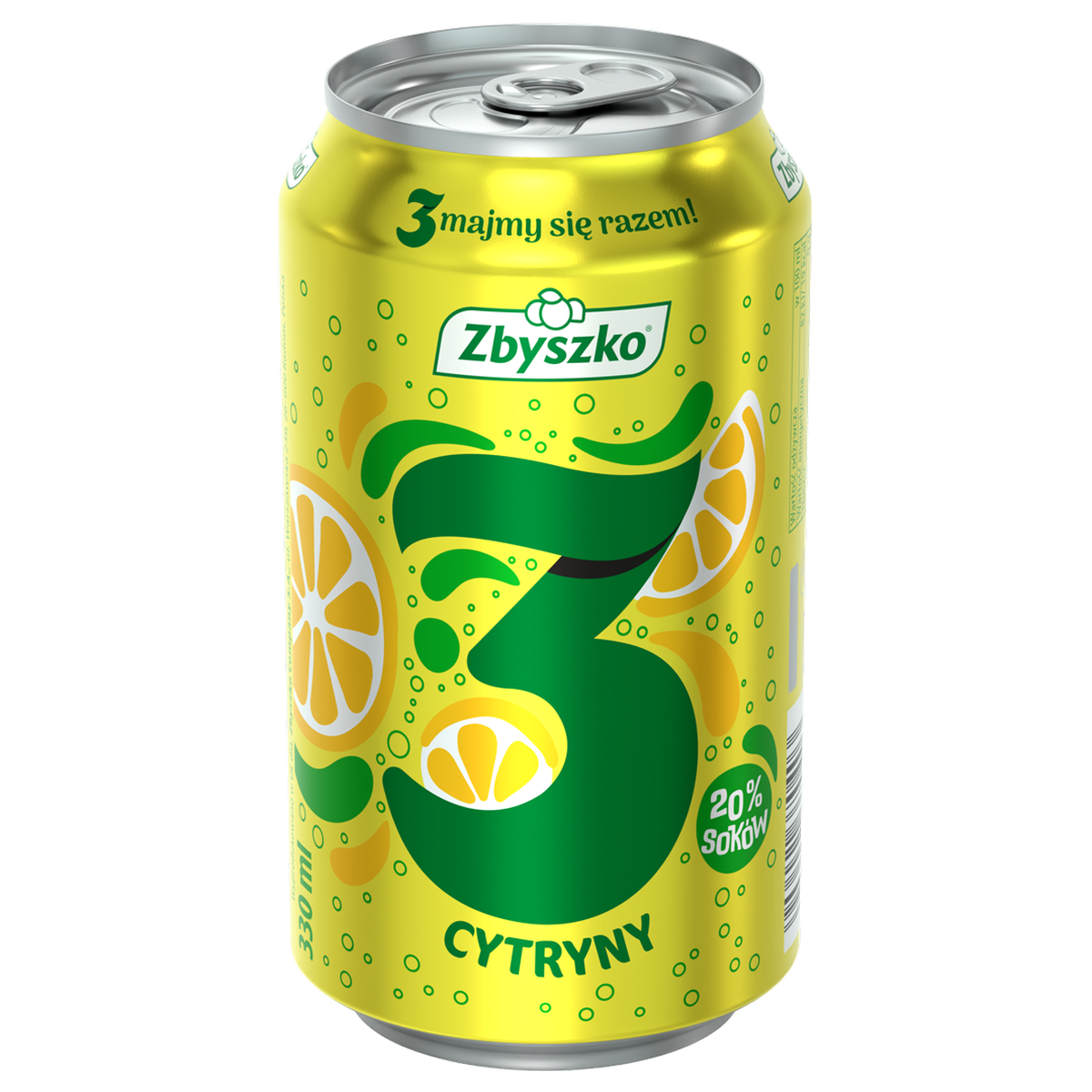 Napój Zbyszko 3 Cytryny 330Ml