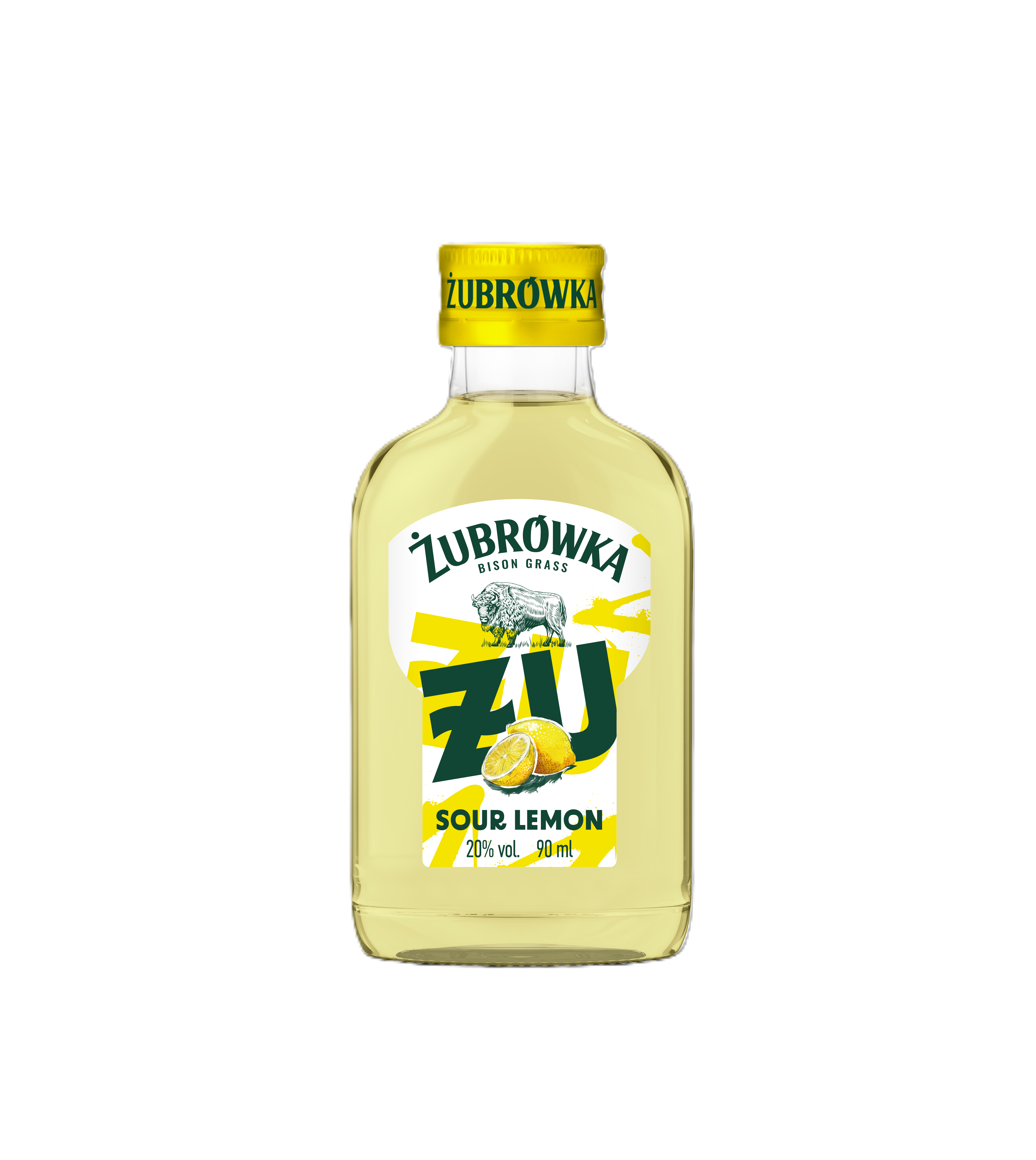 Likier Żubrówka Żu Fresh Kwaśna Cytryna 90Ml 20%