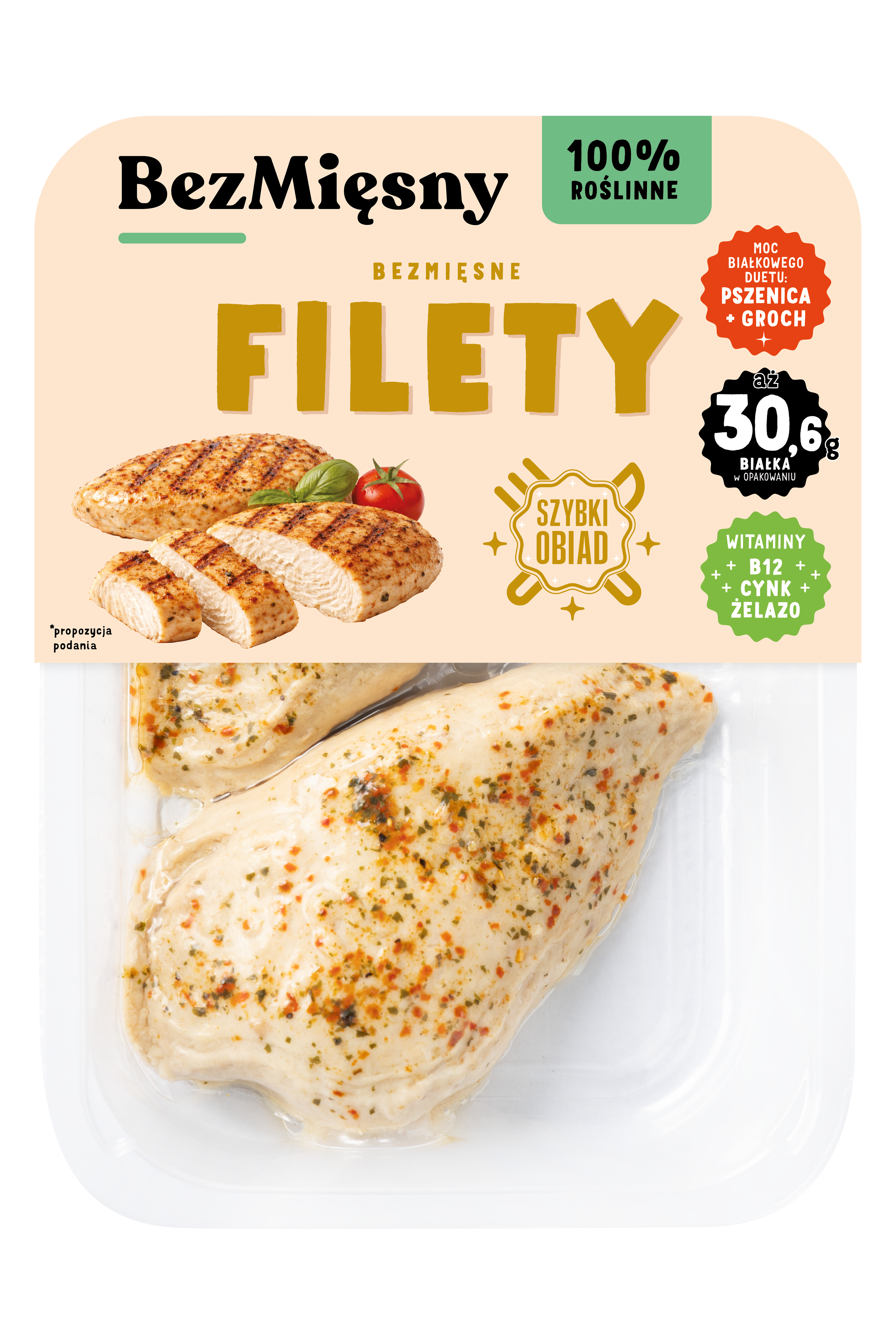 Bezmięsne Filety 170G