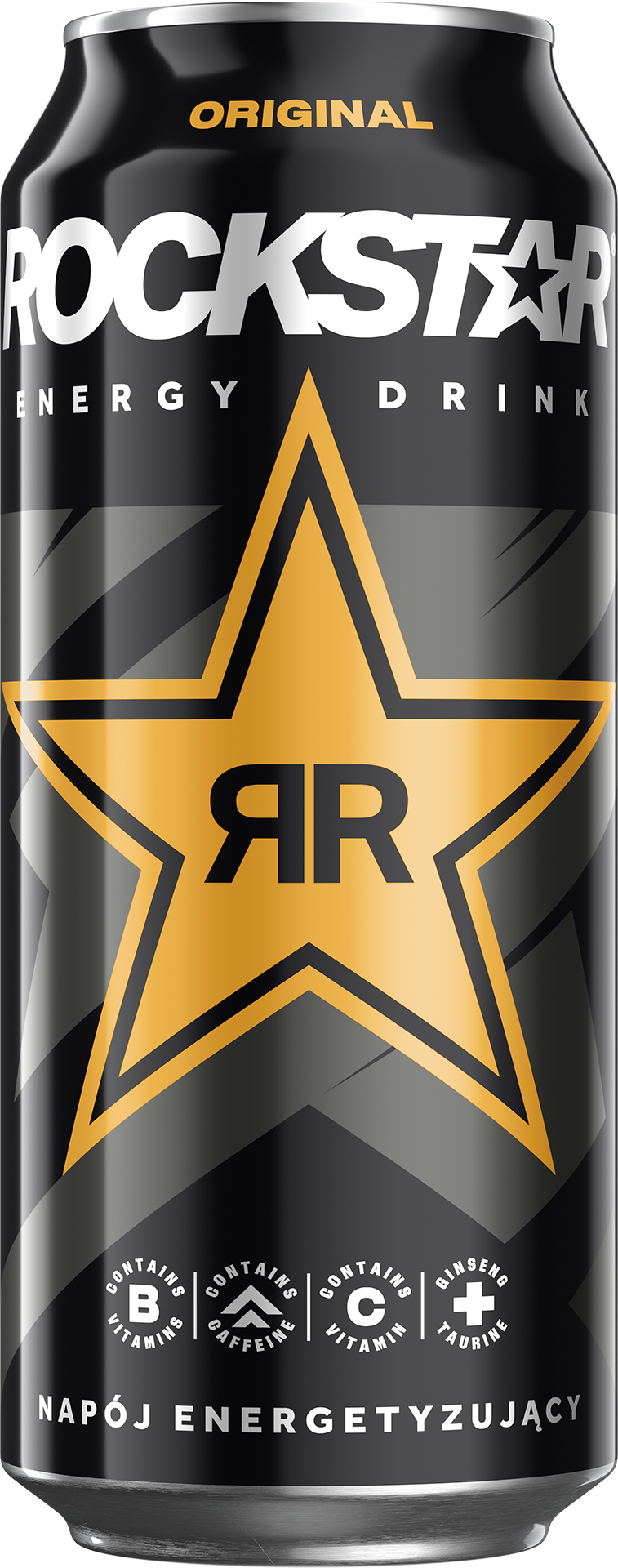Rockstar Original Gazowany Napój Energetyzujący 500 Ml Kaucja