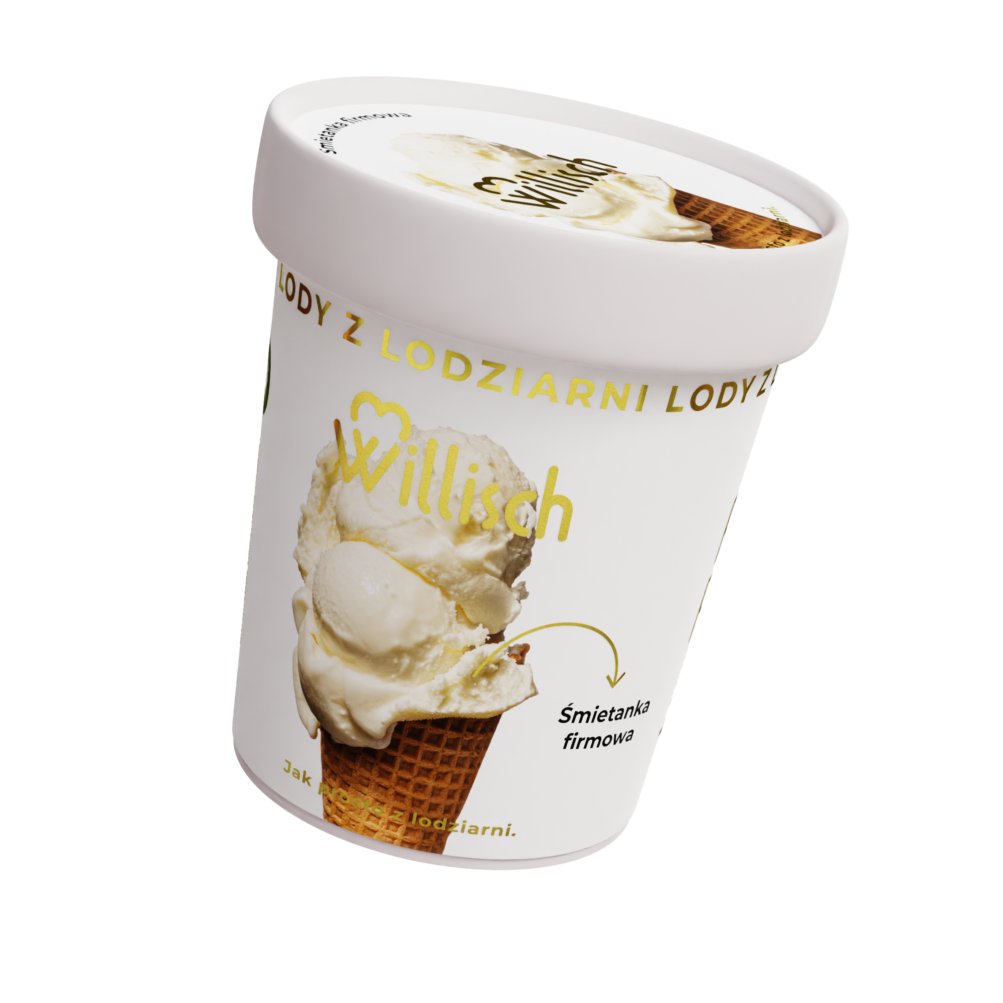Willisch Lody Z Lodziarni Śmietanka Firmowa 465 Ml