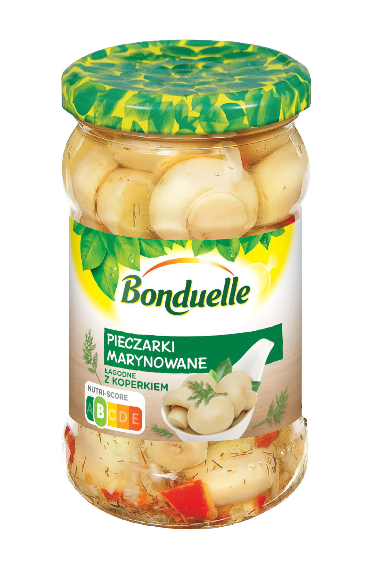 Bonduelle Pieczarki Marynowane Łagodne 314 Ml