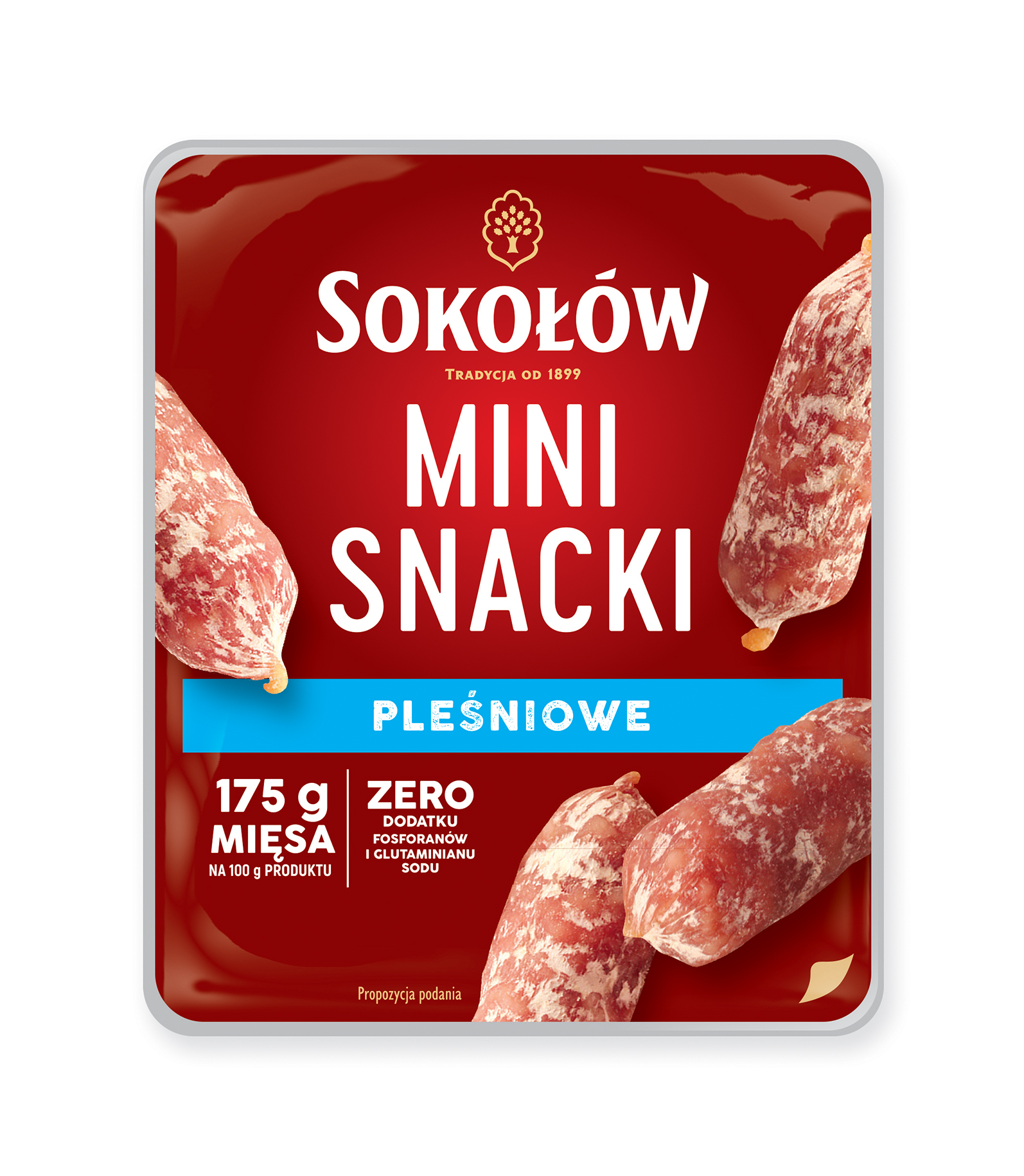Mini Snack Salami Pleśniowe 100 G Salami Z Dębicy