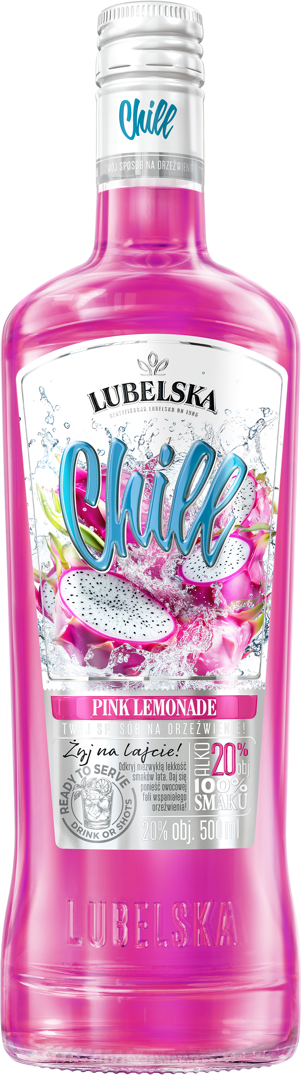Lubelska Chill Pink Lemonade 20% 500Ml