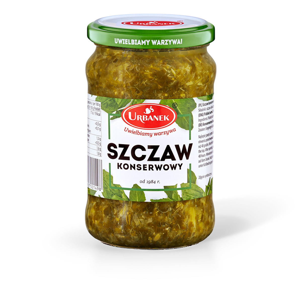 Szczaw Konserwowy 350G Urbanek