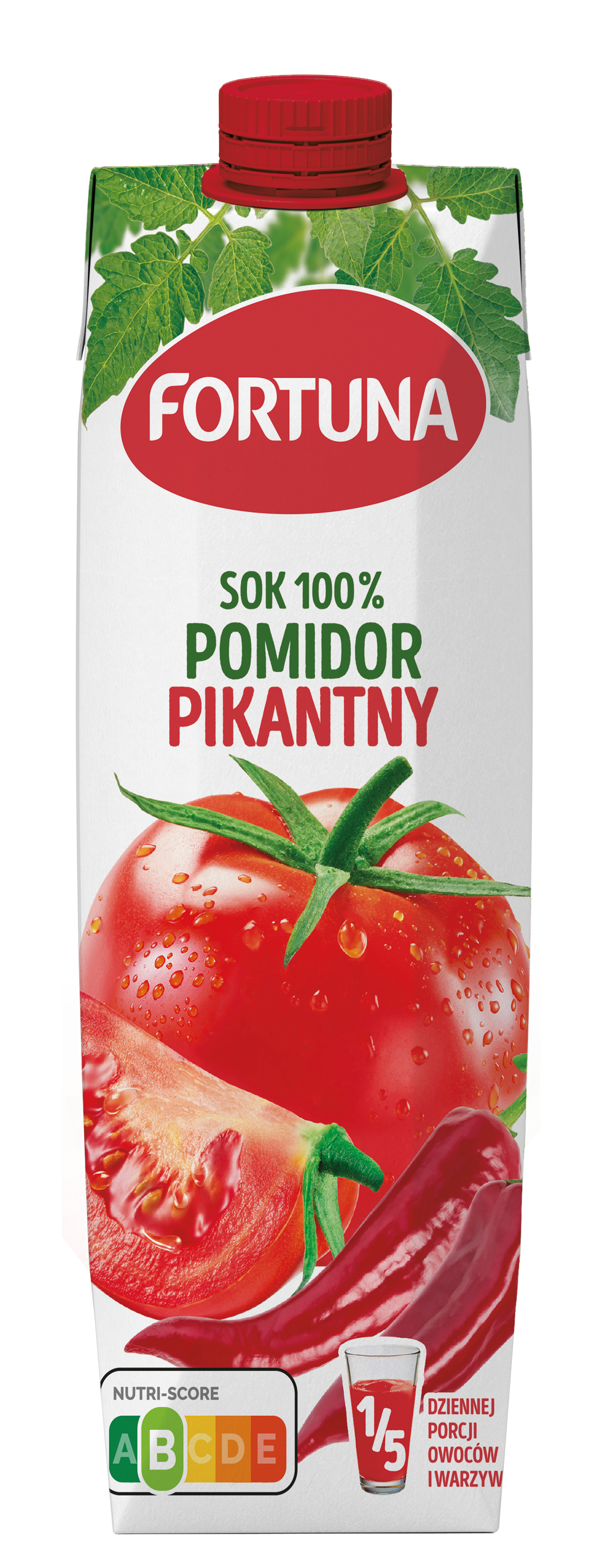 Fortuna Sok 100% Pomidor Pikantny 1 L