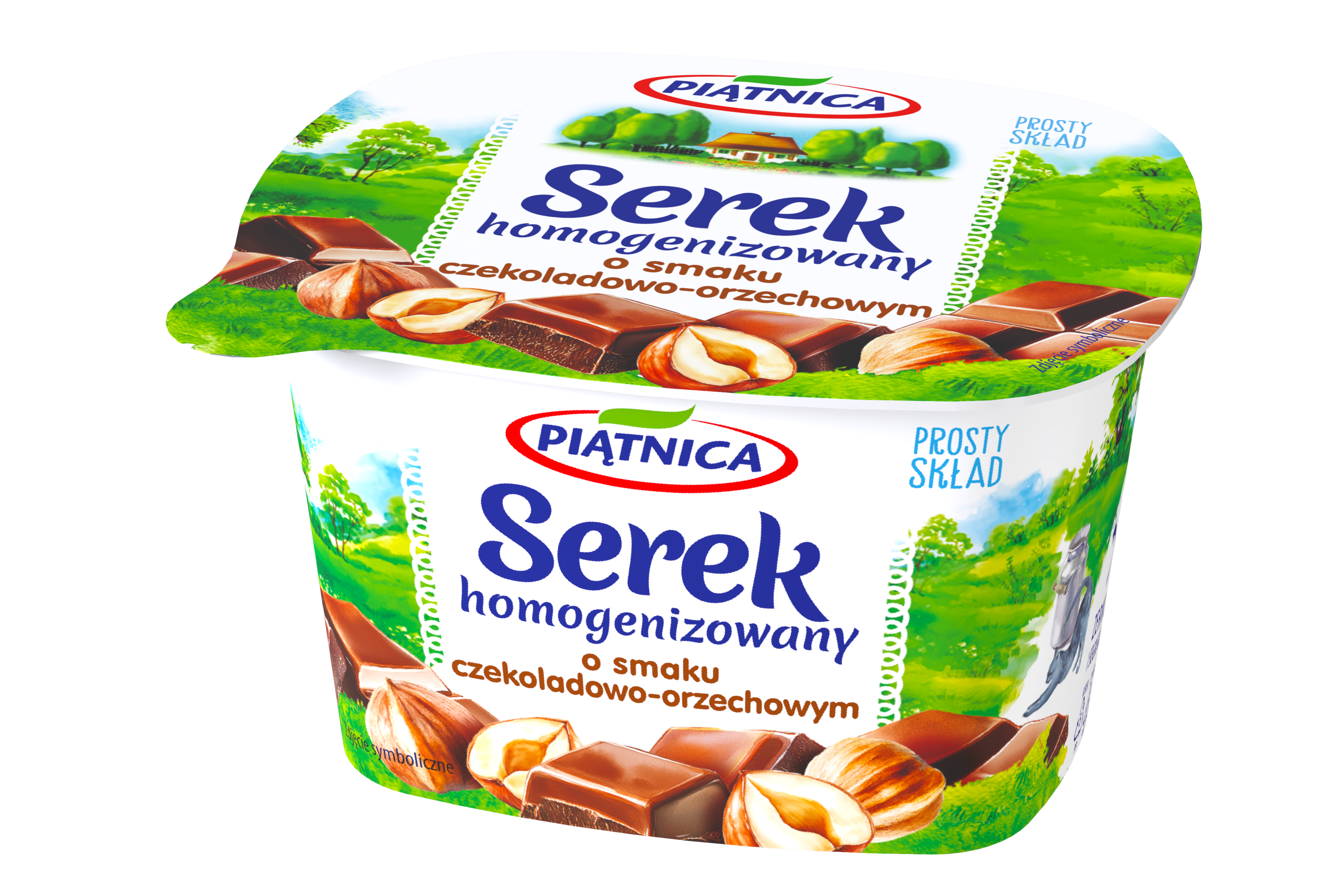 Piątnica Serek Homogenizowany O Smaku Czekoladowo Orzechowym 150 G