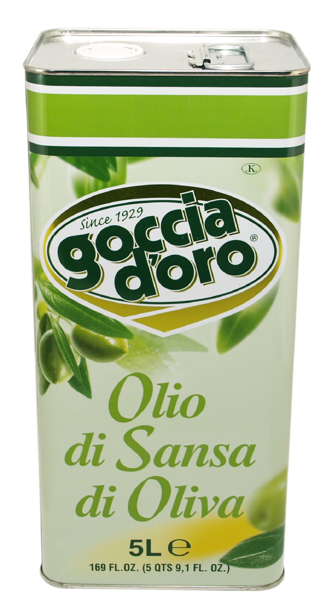 Oliwa Z Wytłoków Z Oliwek Sansa 5 L Goccia D'Oro