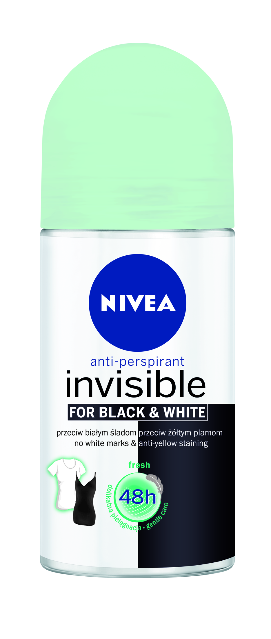 Nivea Damski Antyperspirant Invisible Fresh Roll On 50 Ml