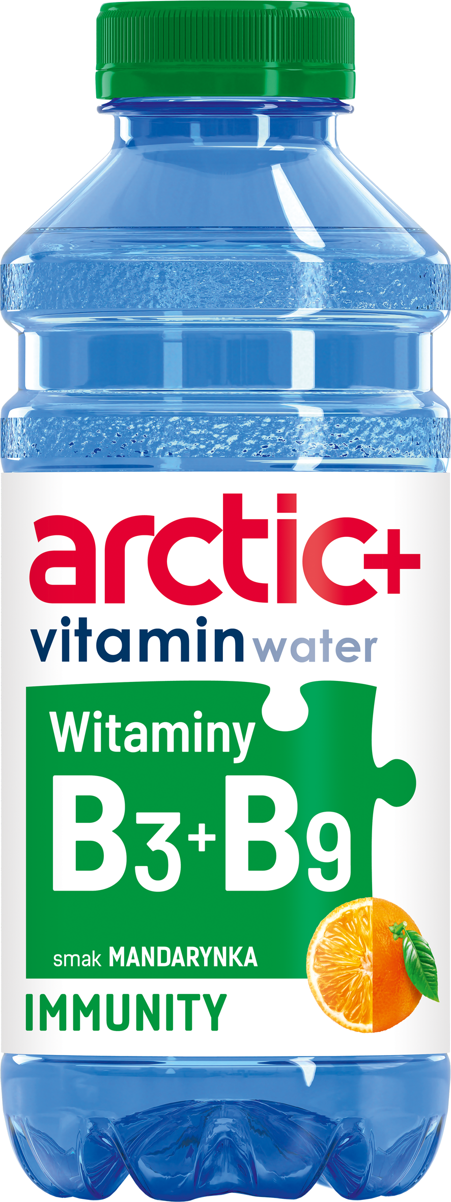 Arctic+ Vitamin Water Napój O Smaku Mandarynki Z Witaminami I Selenem 600Ml Kaucja
