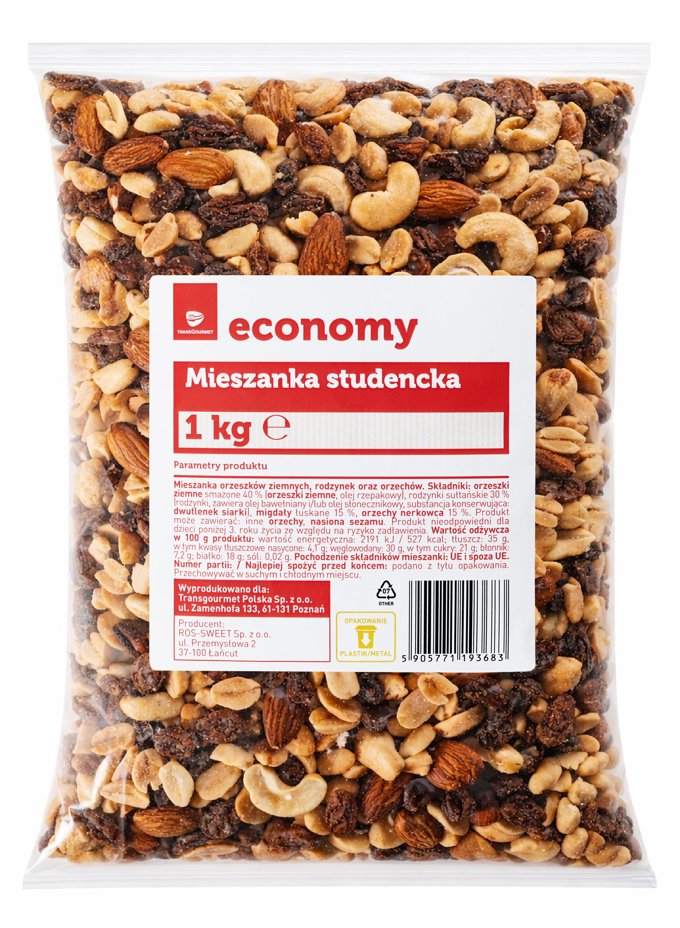 Tge Mieszanka Studencka 1 Kg