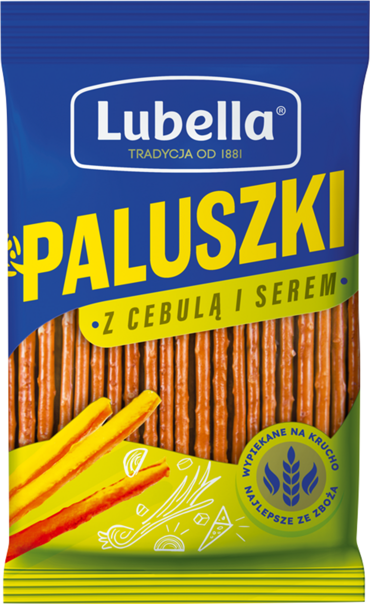 Lubella Paluszki Z Cebulką I Serem 70 G