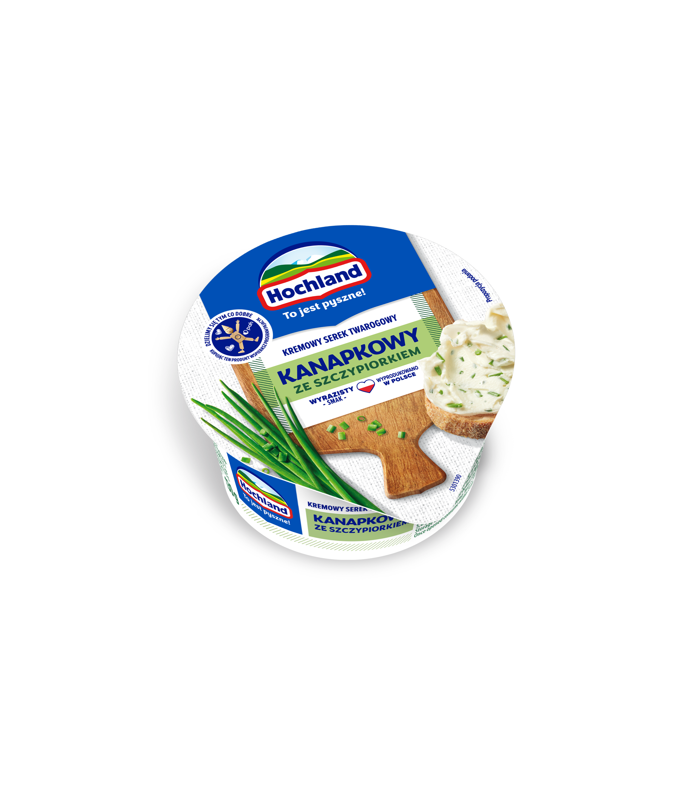 Hochland Kanapkowy Ze Szczypiorkiem 130 G