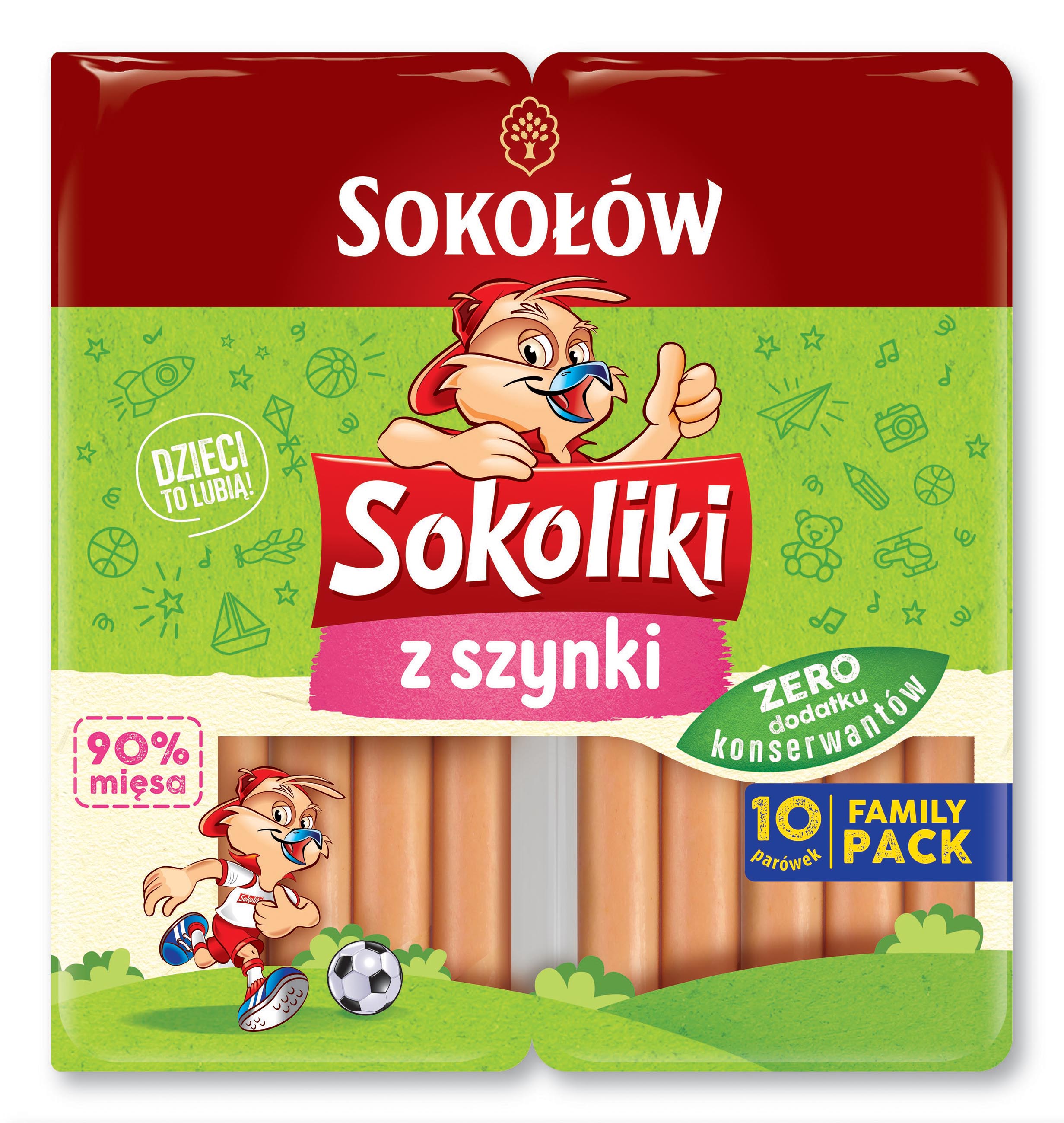 Paróweczki Z Szynki Duopack 2X130G Sokoliki