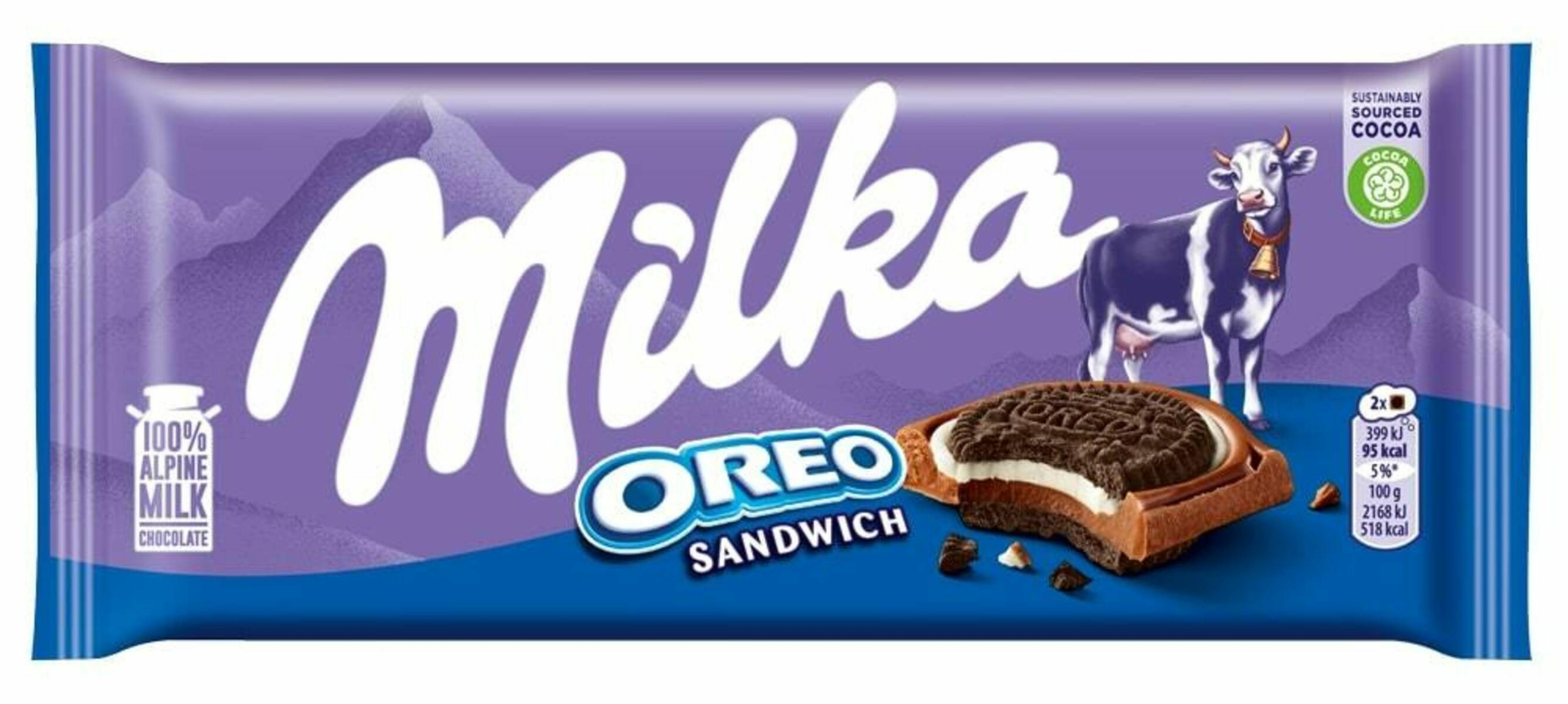Milka Oreo Sandwich 92G