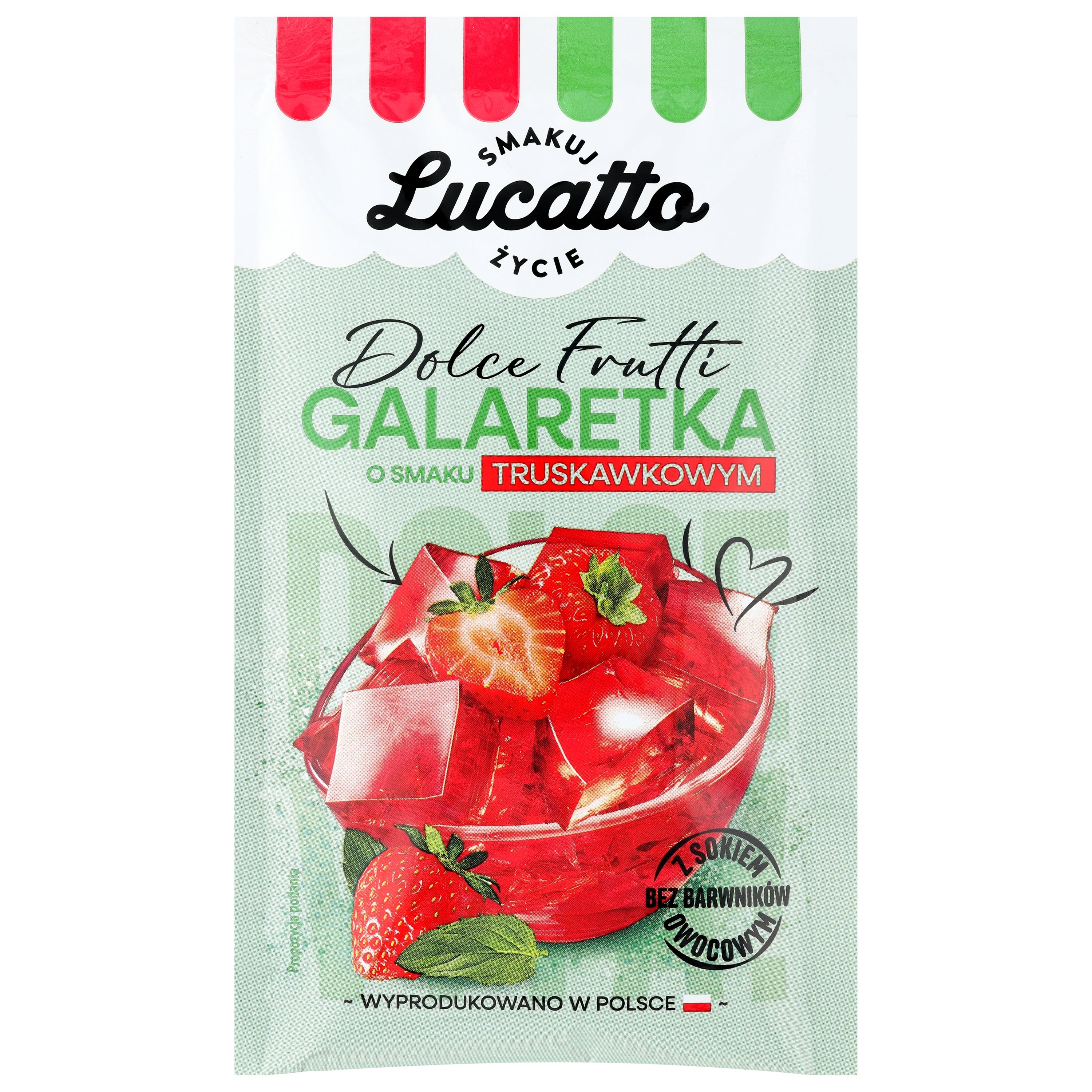 Galaretka Truskawkowa Lucatto 70G