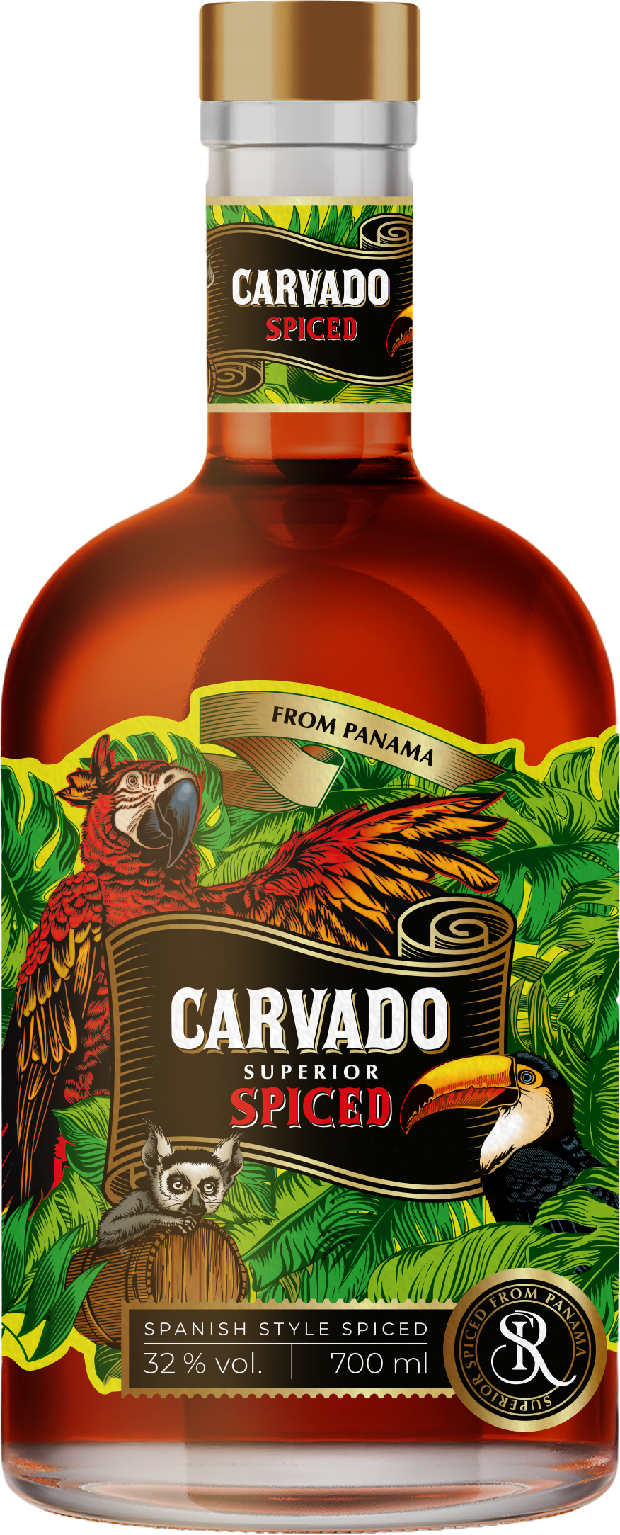 Carvado Spiced 32% 700 Ml