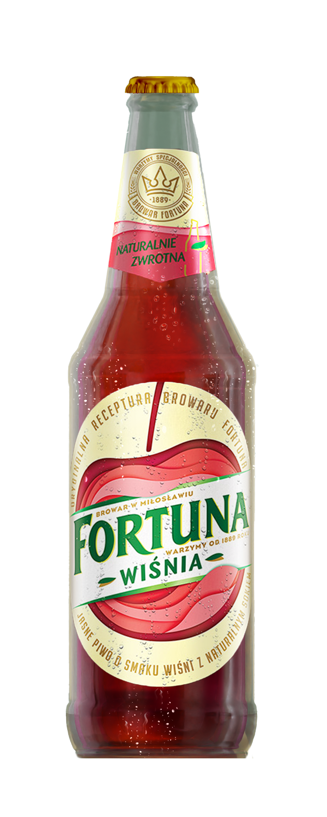 Fortuna Wiśniowa 500 Ml Butelka Zwrotna