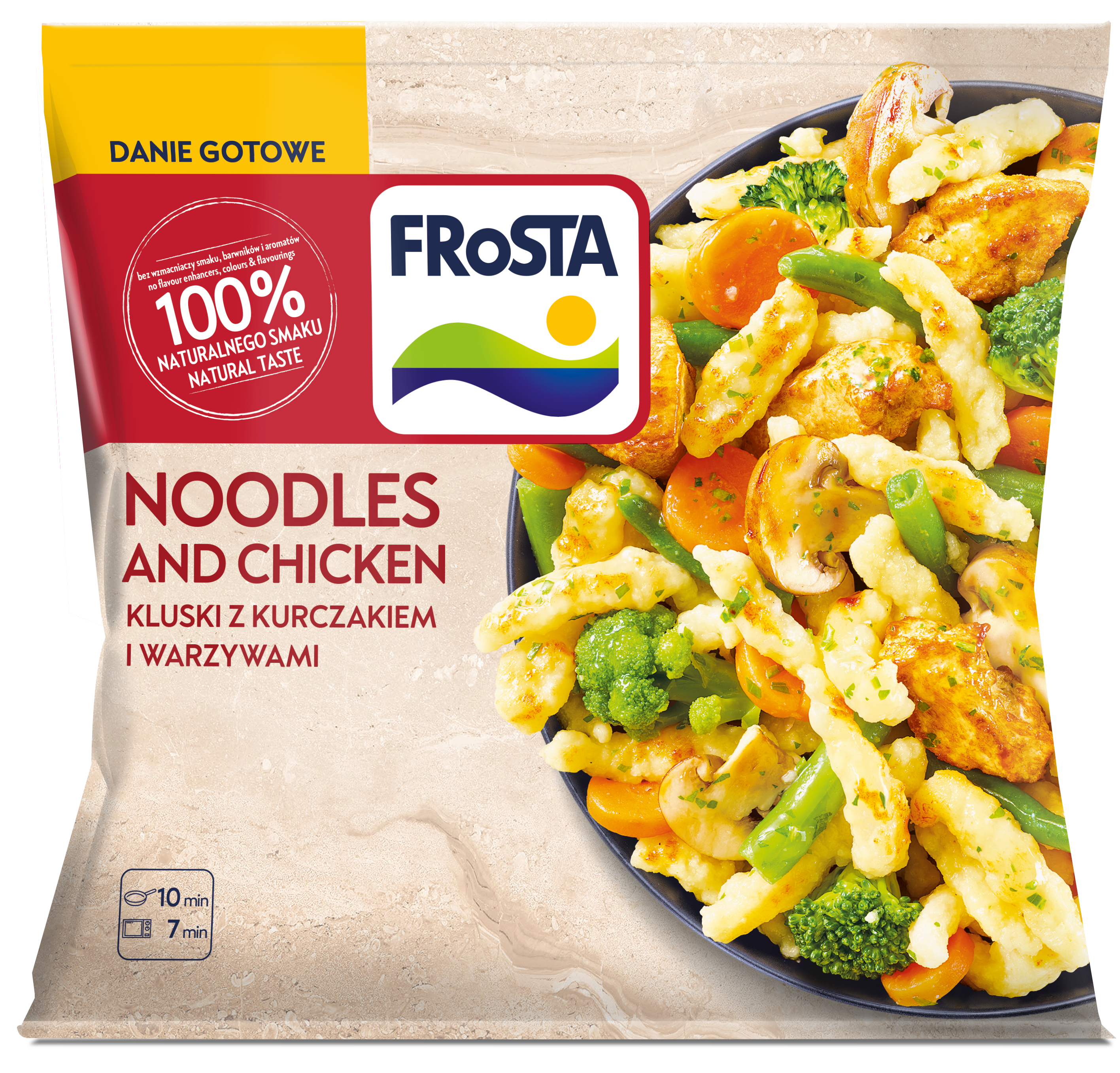Frosta Noodles And Chicken Kurczak Z Kluseczkami 450 G