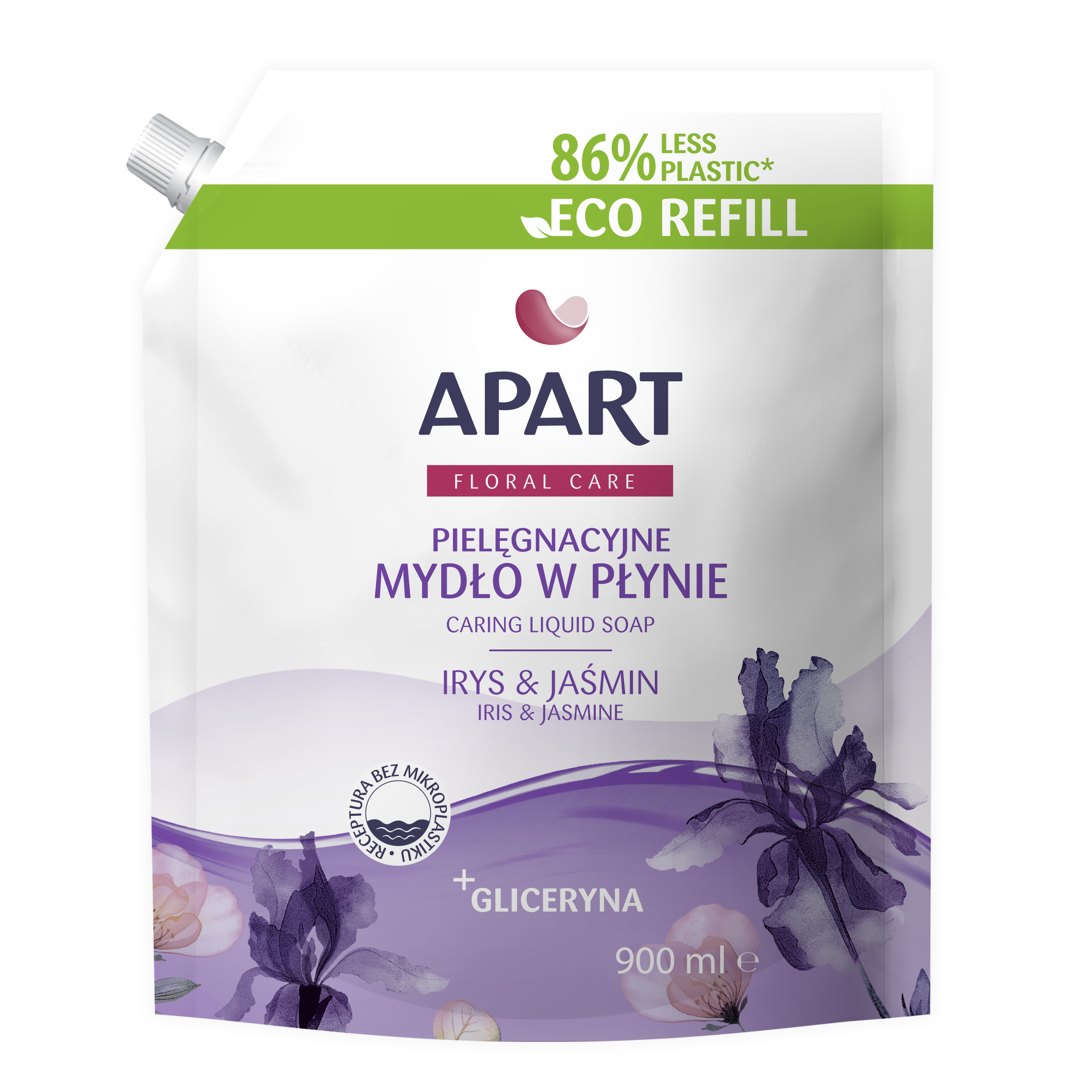 Apart Floral Care Pielęgnacyjne Mydło W Płynie 900Ml Refill Irys