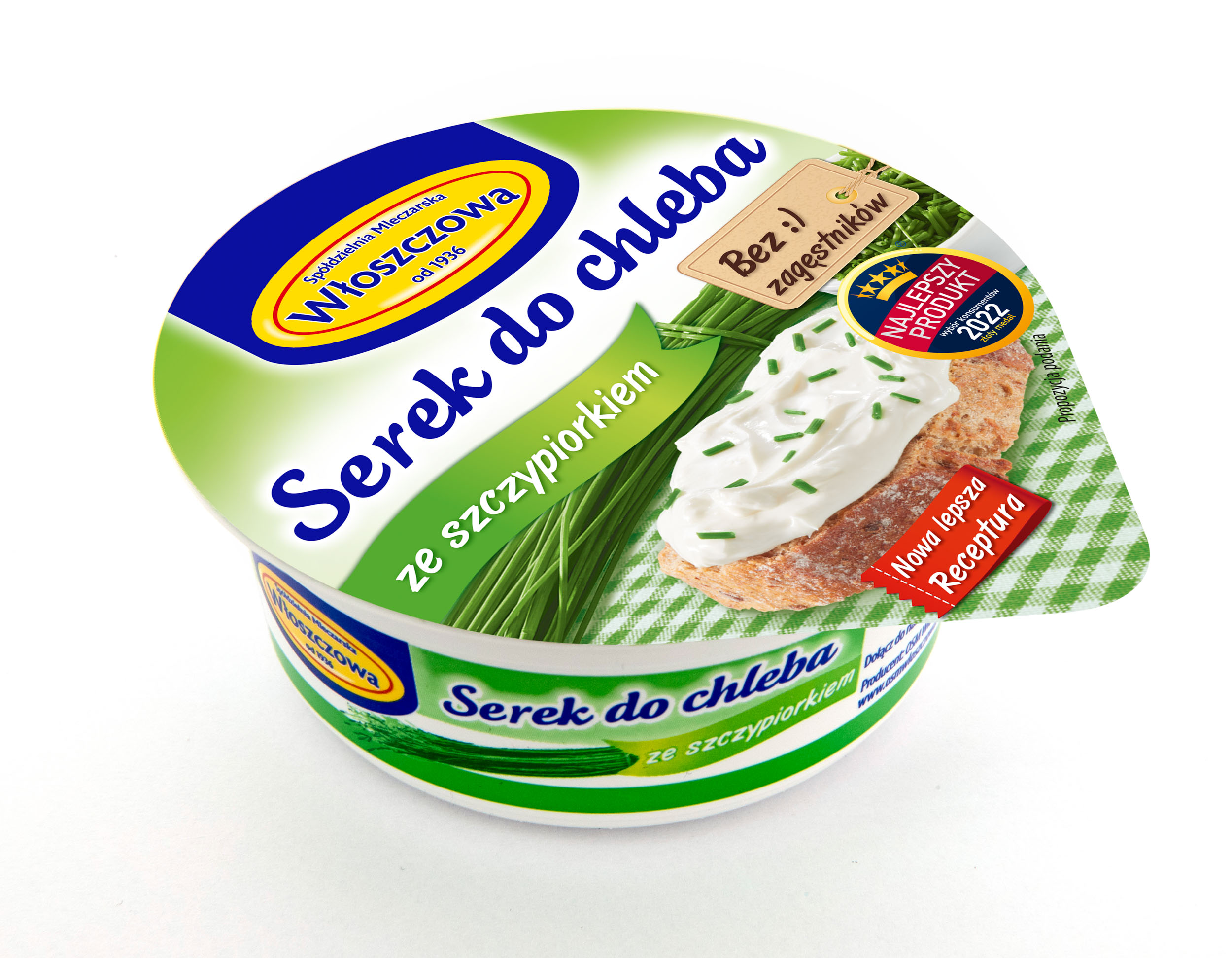 Serek Do Chleba Ze Szczypiorkiem 100G Włoszczowa