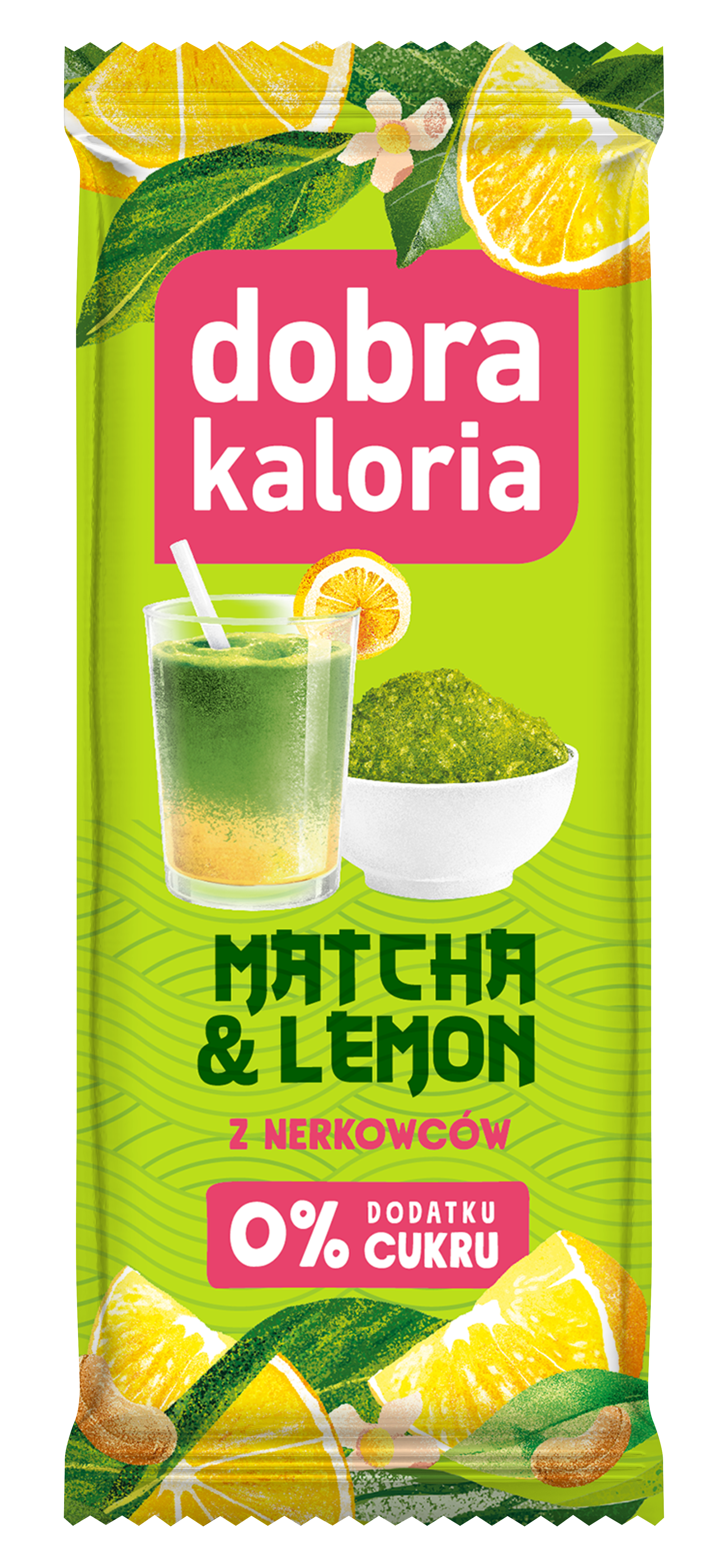 Dobra Kaloria Baton Matcha & Lemon 35 G