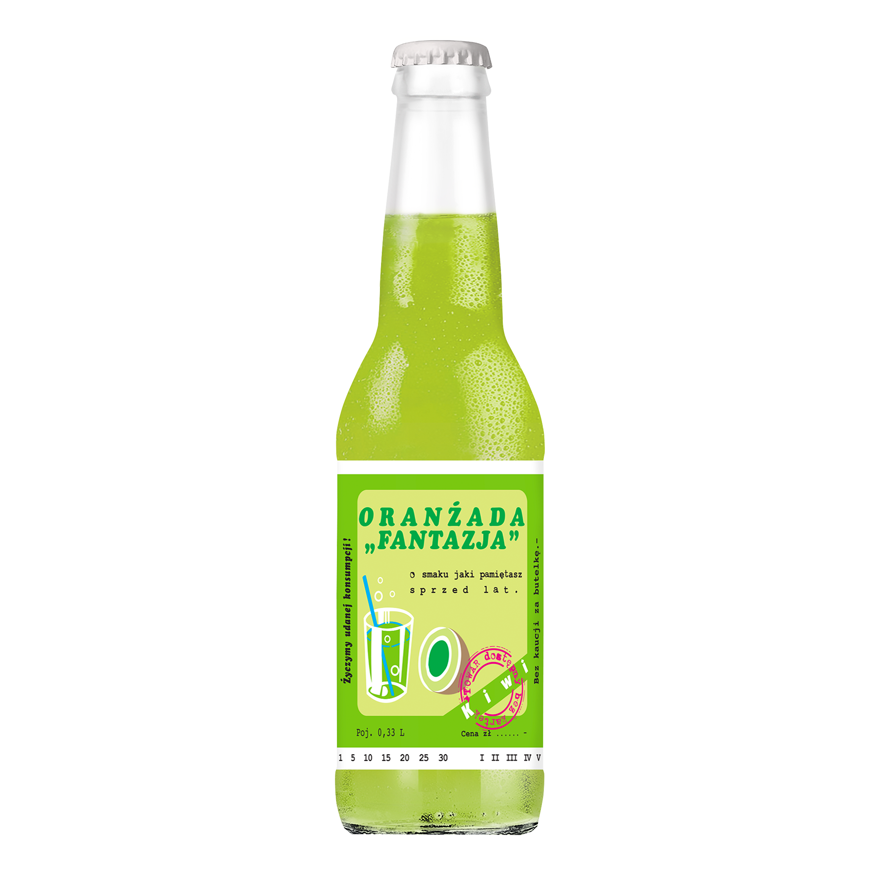 Oranżada "Fantazja" Kiwi 330 Ml