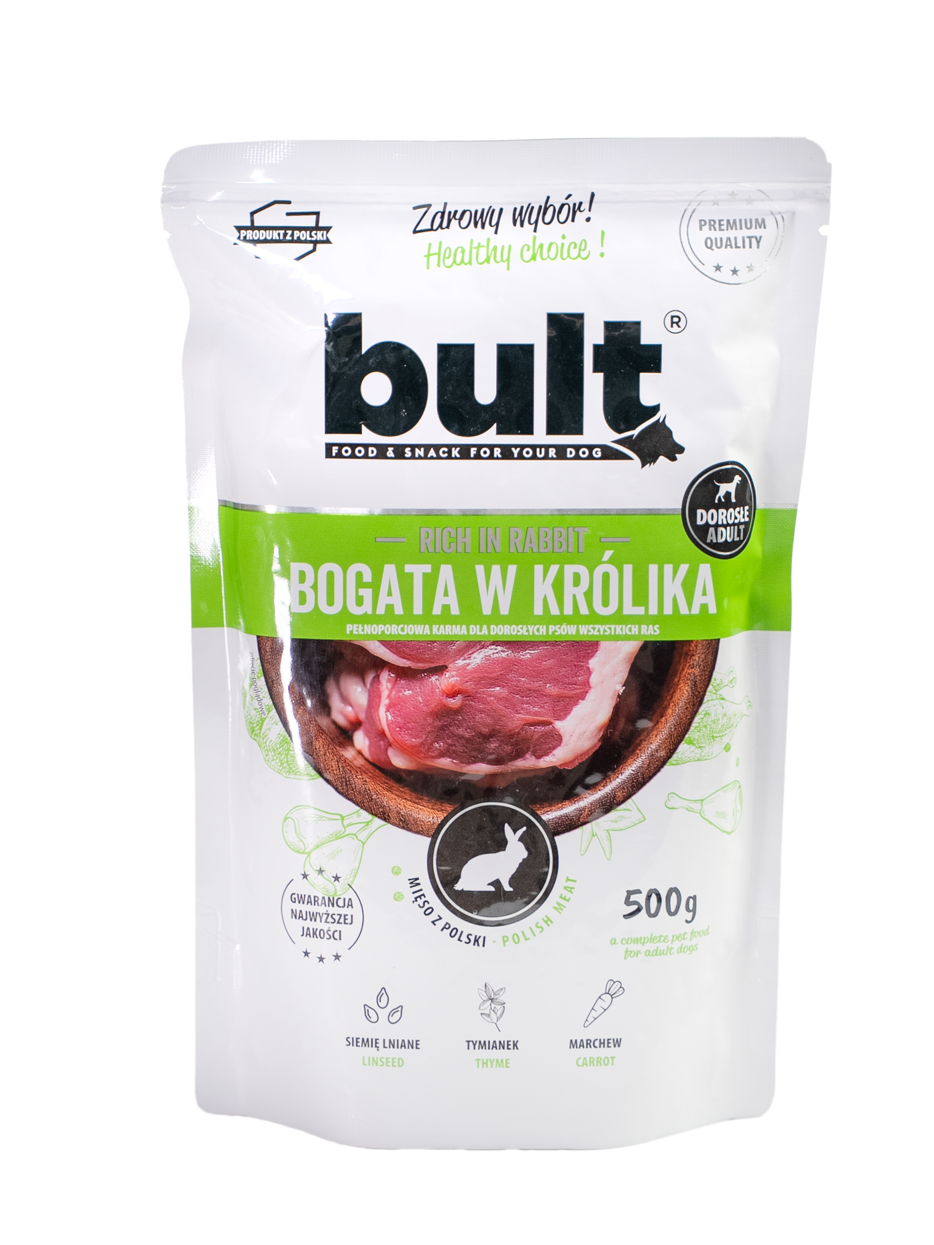 Bult Saszetka Bogata W Królika 500G