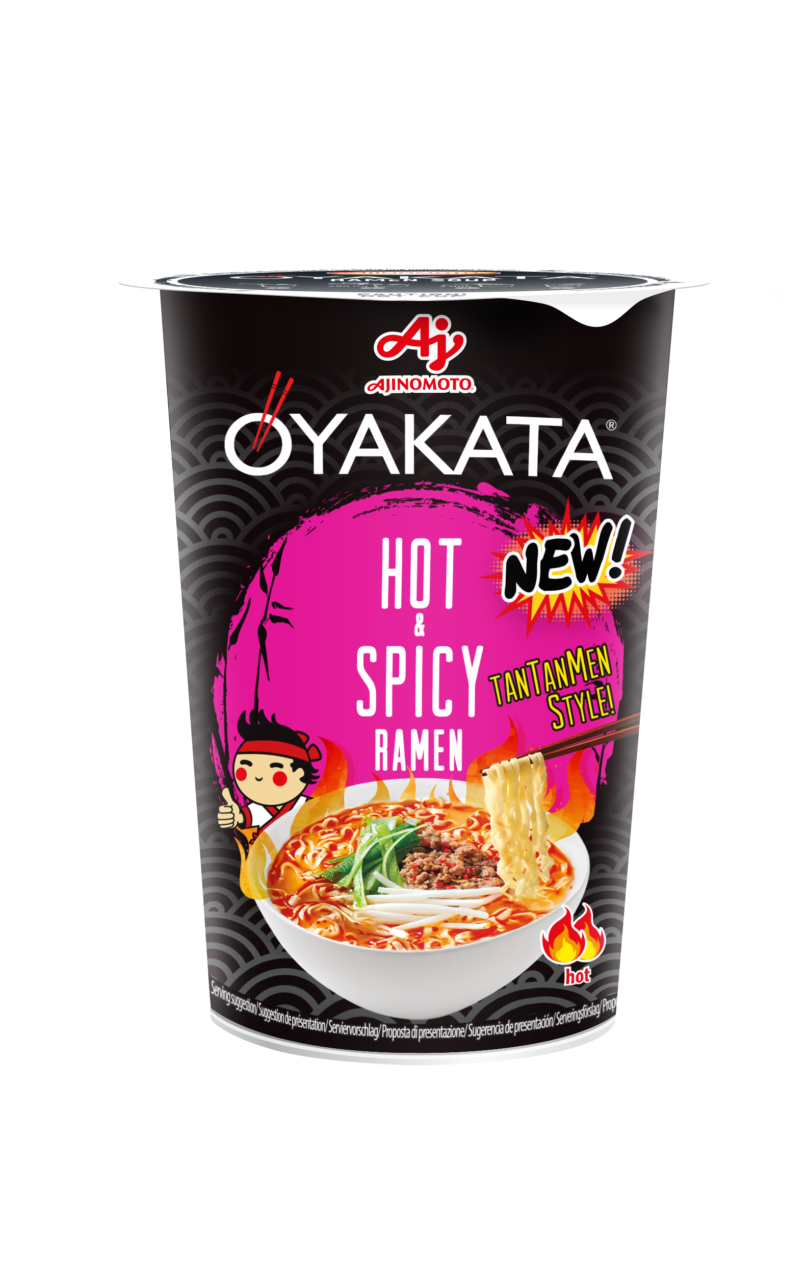 Oyakata Soup Cup Hot&Spicy Ramen 63 G