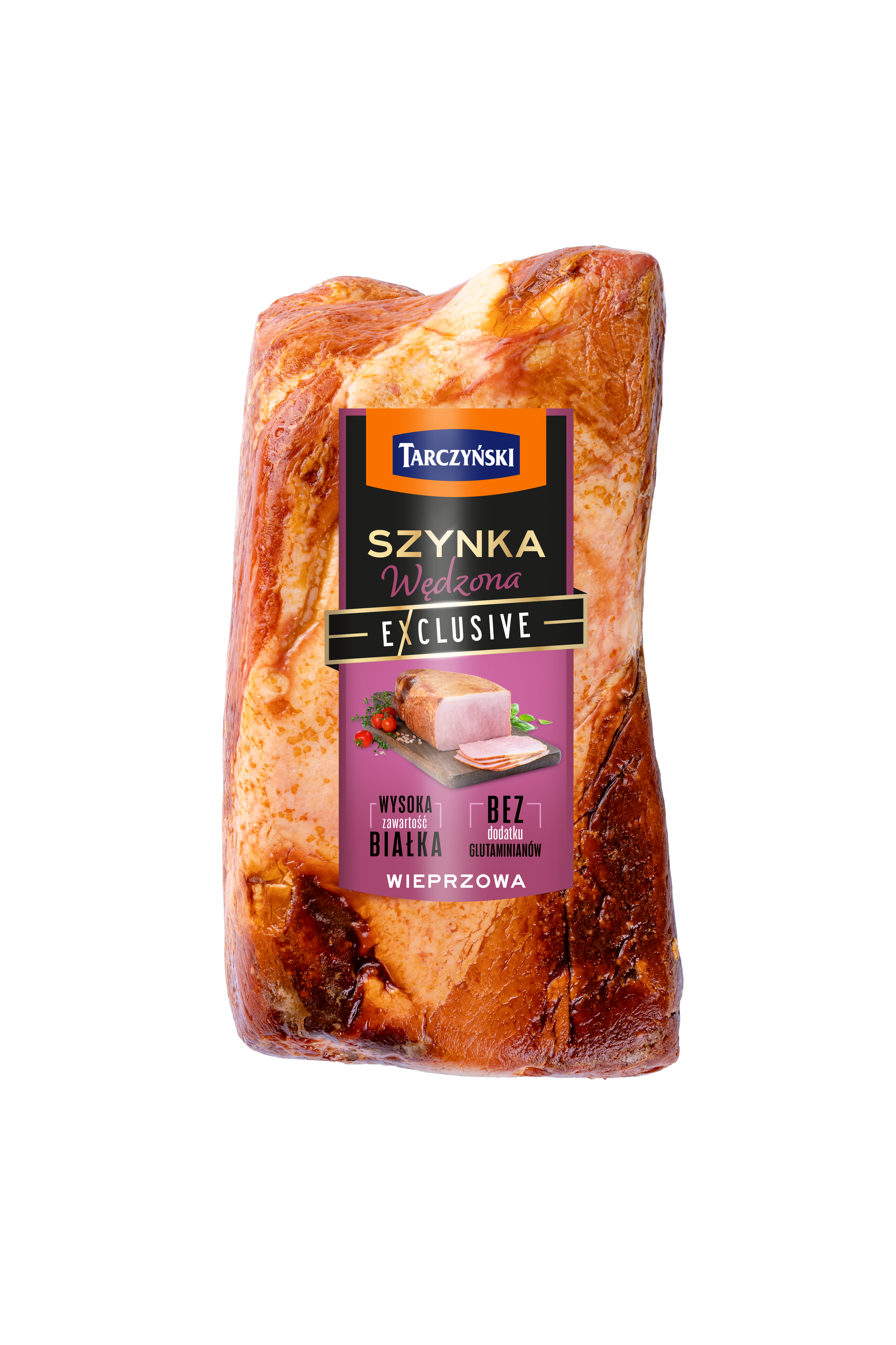 Szynka Wędzona Exclusive Vacum Ok. 1,5Kg Tarczyński