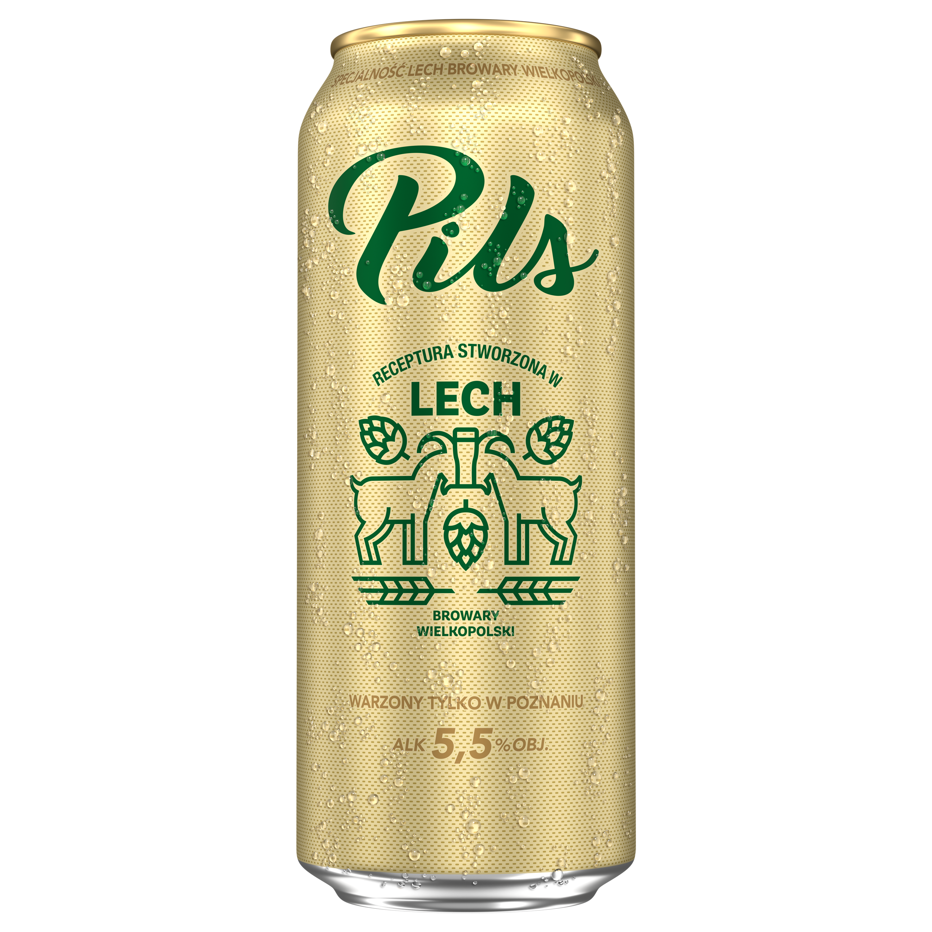 Piwo Lech Pils Puszka 500Ml Kaucja