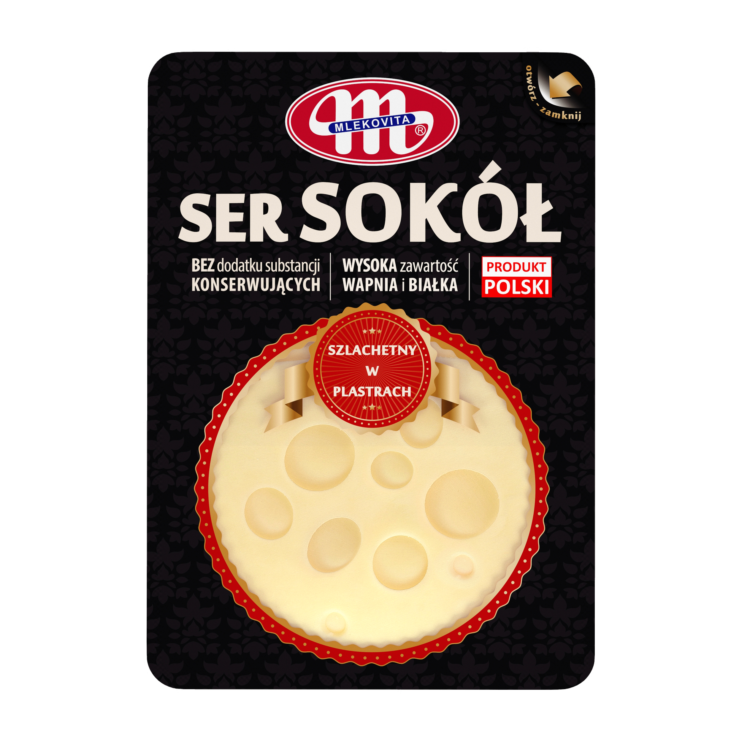 Mlekovita Ser Sokół Plastry 150G