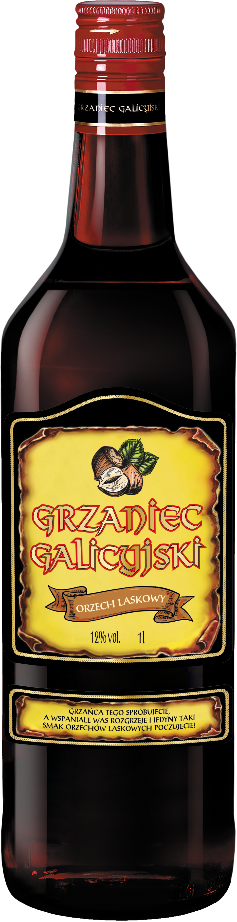 Grzaniec Galicyjski Orzech Laskowy 1000 Ml 12%