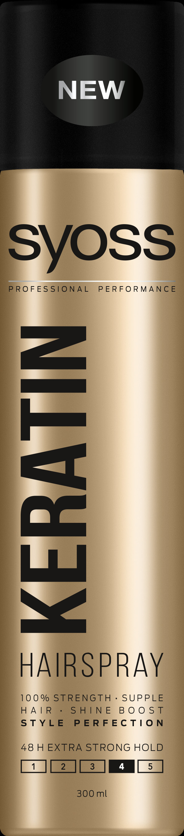 Syoss Lakier Do Włosów Keratin Style Perfection 300Ml