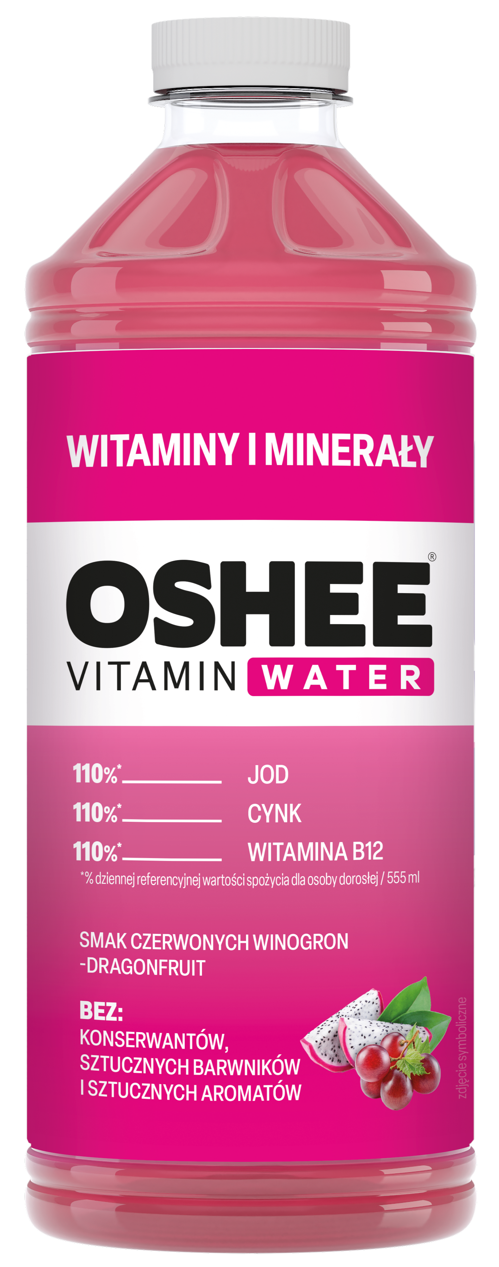 Oshee Vitamin Water Witaminy+Minerały 1100Ml Kaucja