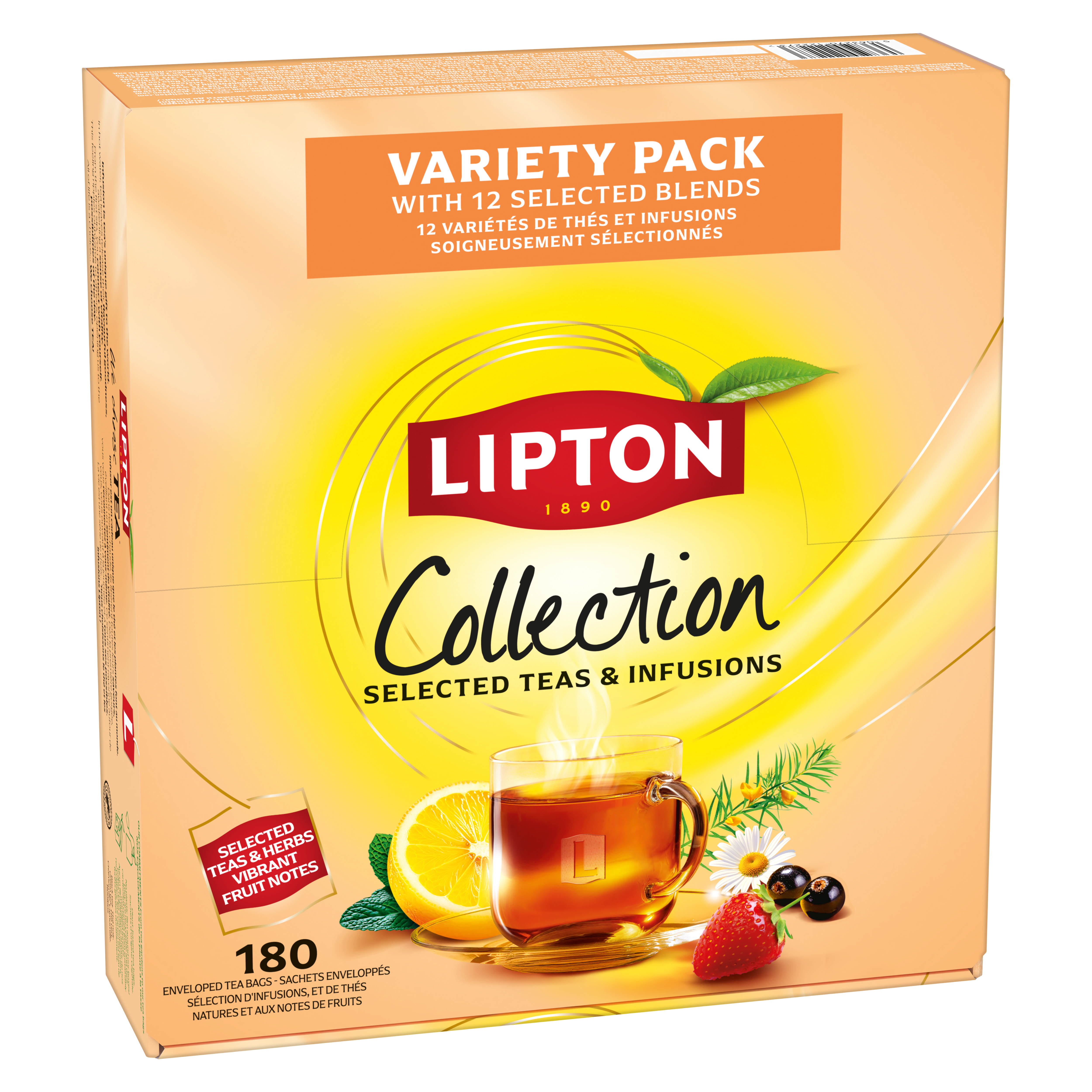 Lipton Variety Pack - 12 Smaków X 15 Kopert - 285G
