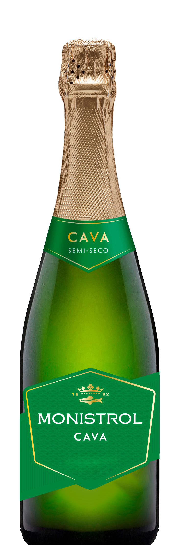 Cava Monistrol Guarda Semi Seco, Wino Musujące , Białe Półwytrawne 750Ml