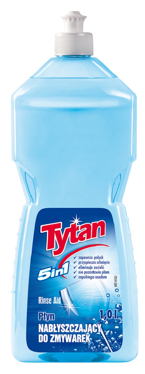 Płyn Nabłyszczający Do Zmywarek Tytan 5W1 1L