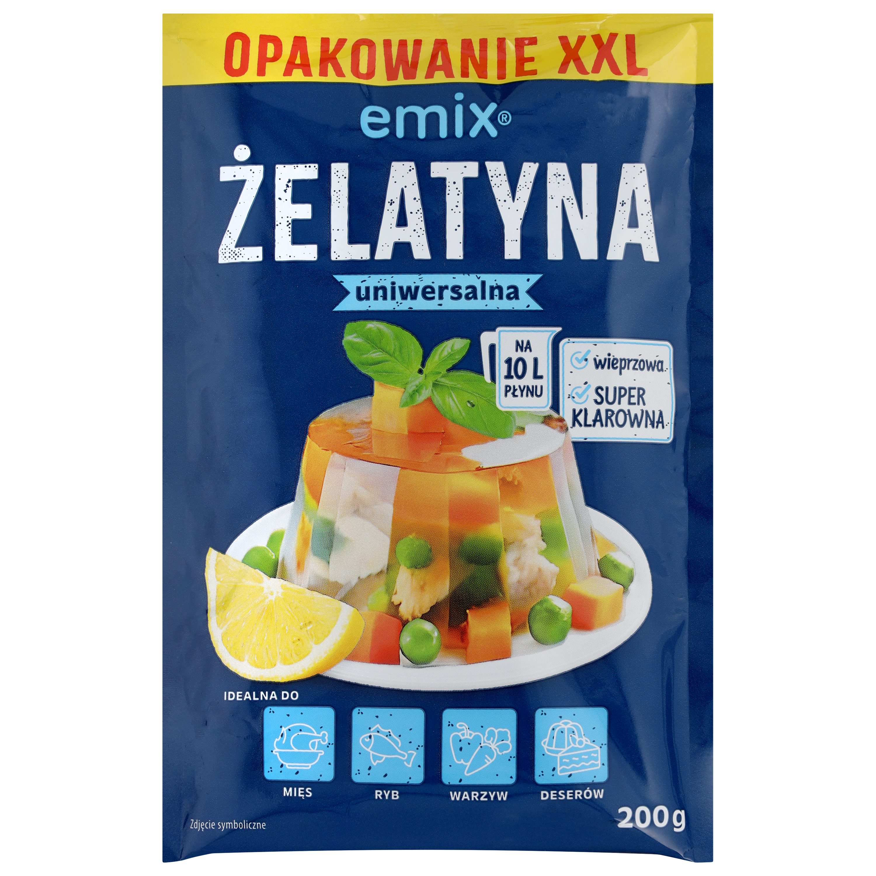 Emix Żelatyna Spożywcza 200G