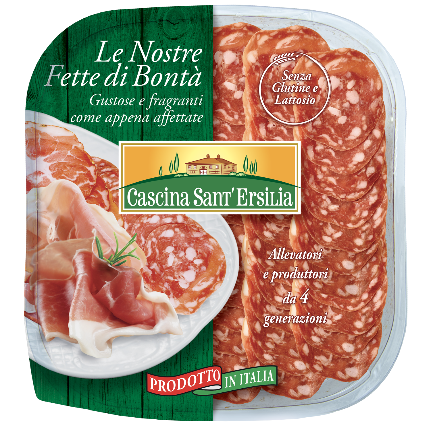 Salami Napoli 500G Cascina Sant'Ersilia