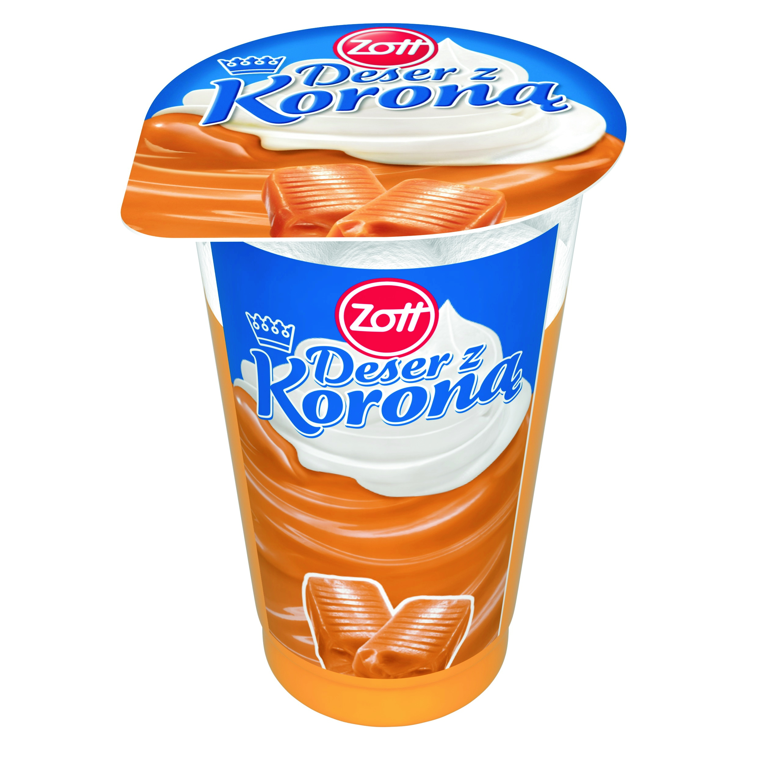 Zott Deser Z Koroną Karmel 175 G