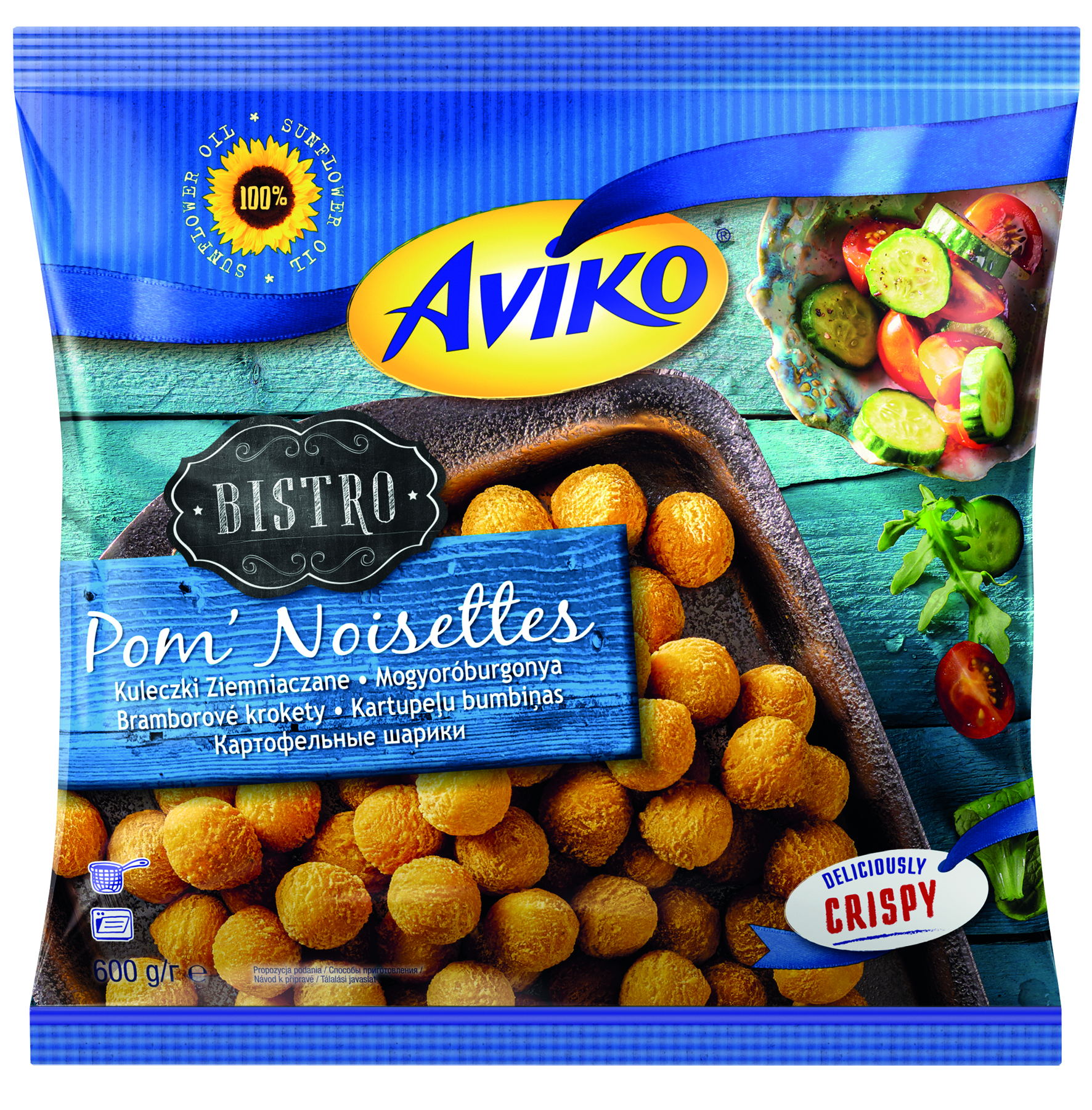 Aviko Noisettes Kuleczki Ziemniaczane 600G