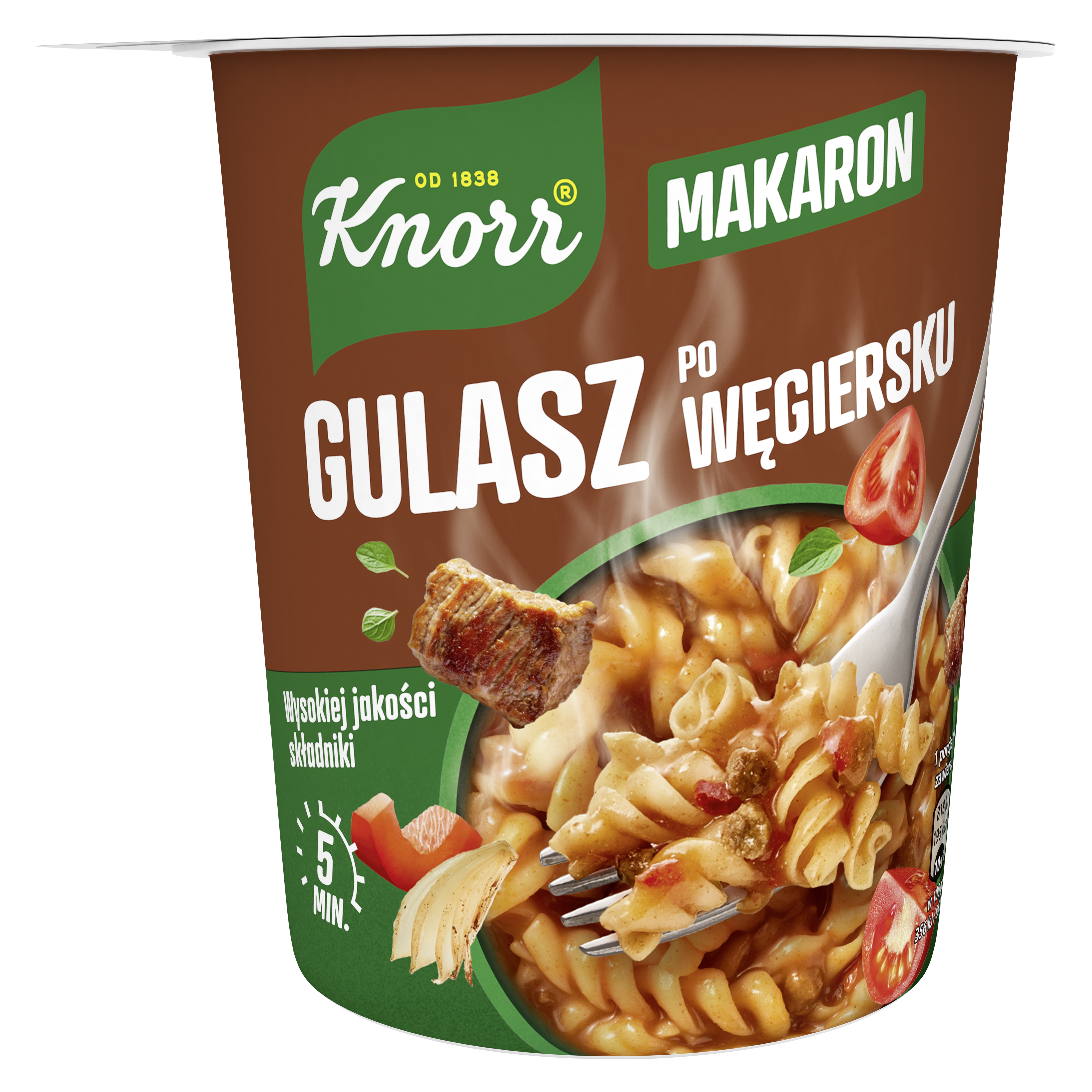 Knorr Danie Makaron Z Sosem Gulaszowym 53G