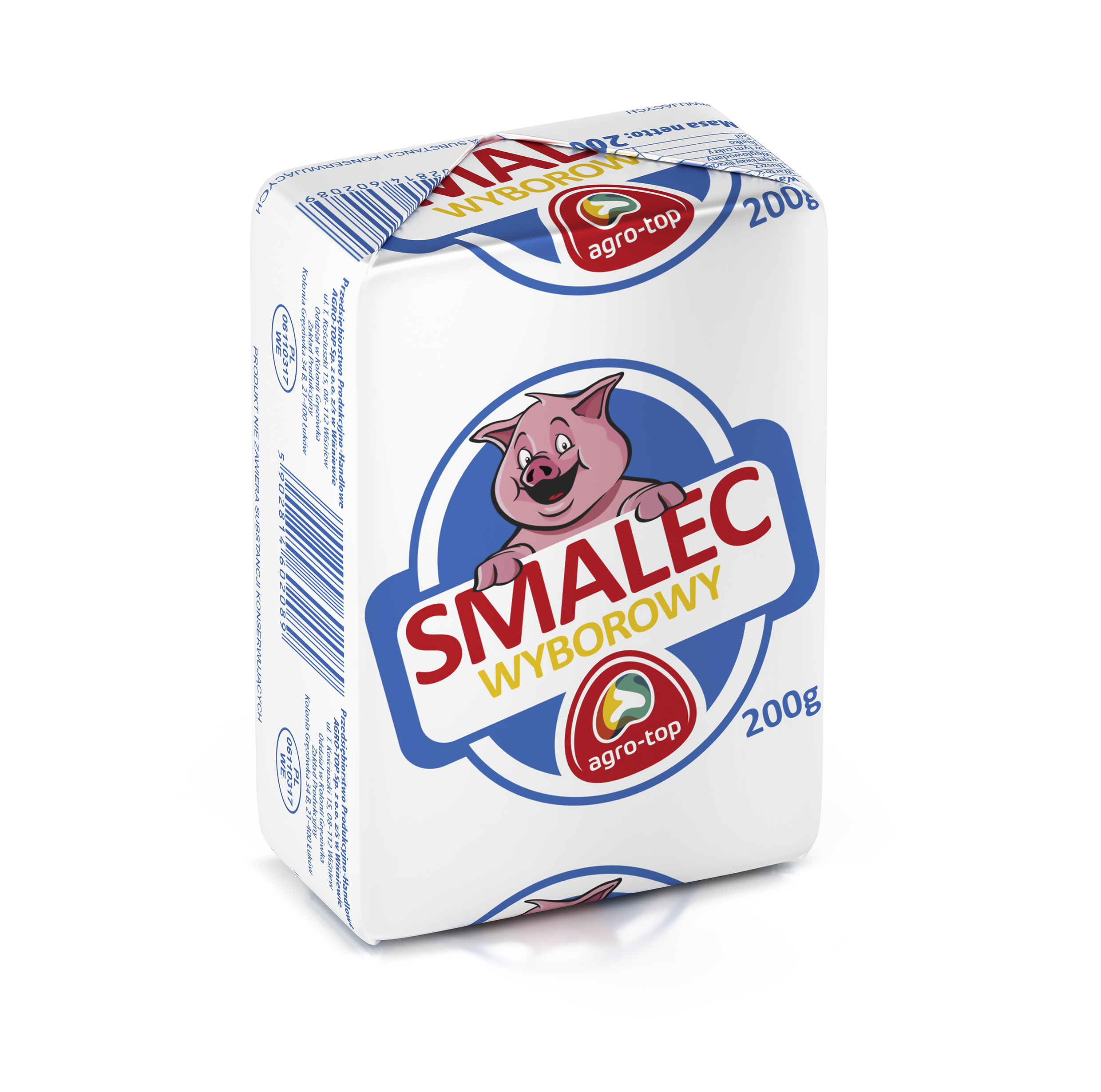 Smalec Wyborowy 200 G Agro-Top