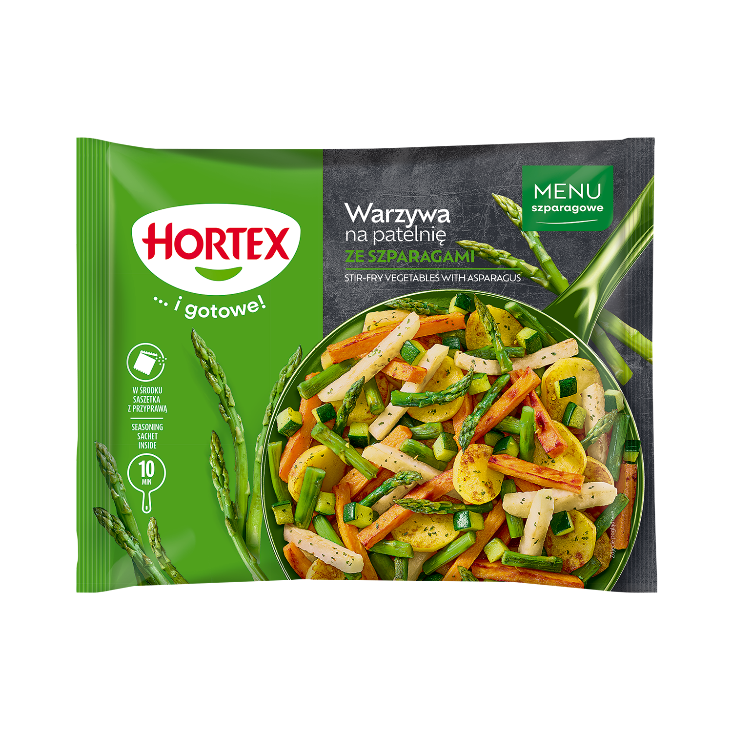 Hortex Warzywa Na Patelnię Ze Szparagami 450G