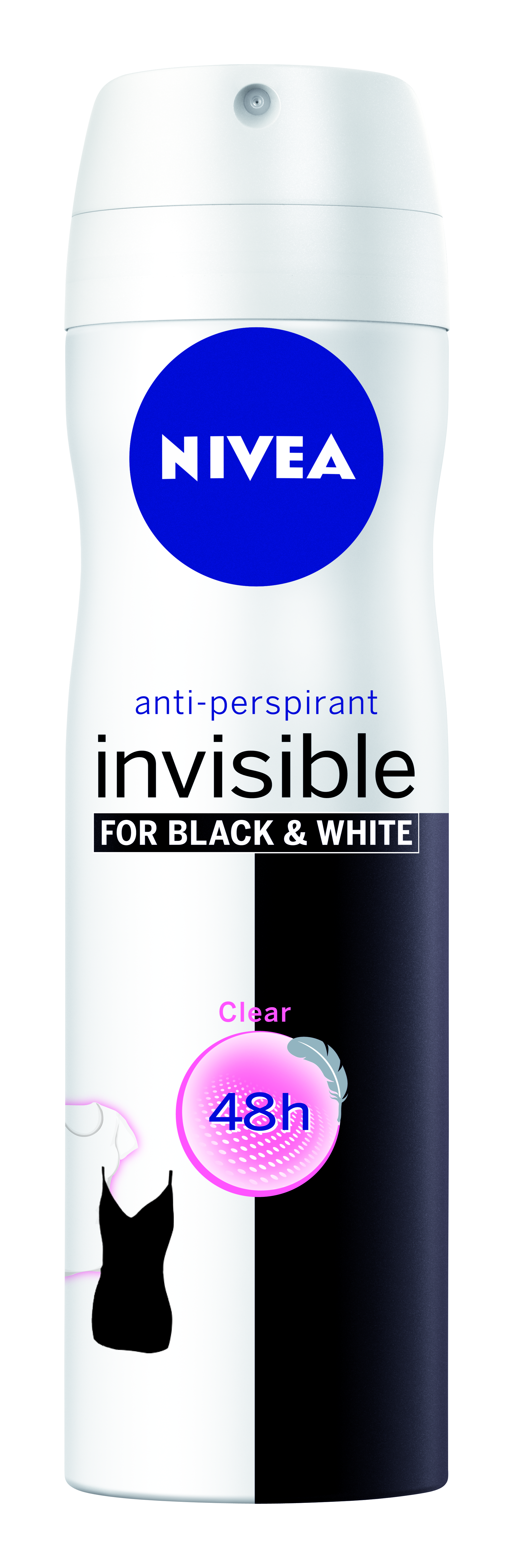 Nivea Antyperspirant Invisible Clear Spray 150 Ml