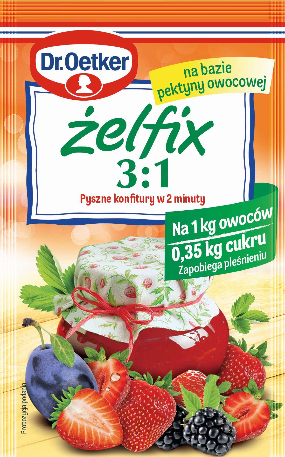 Dr. Oetker Żelfix 3:1 40 G