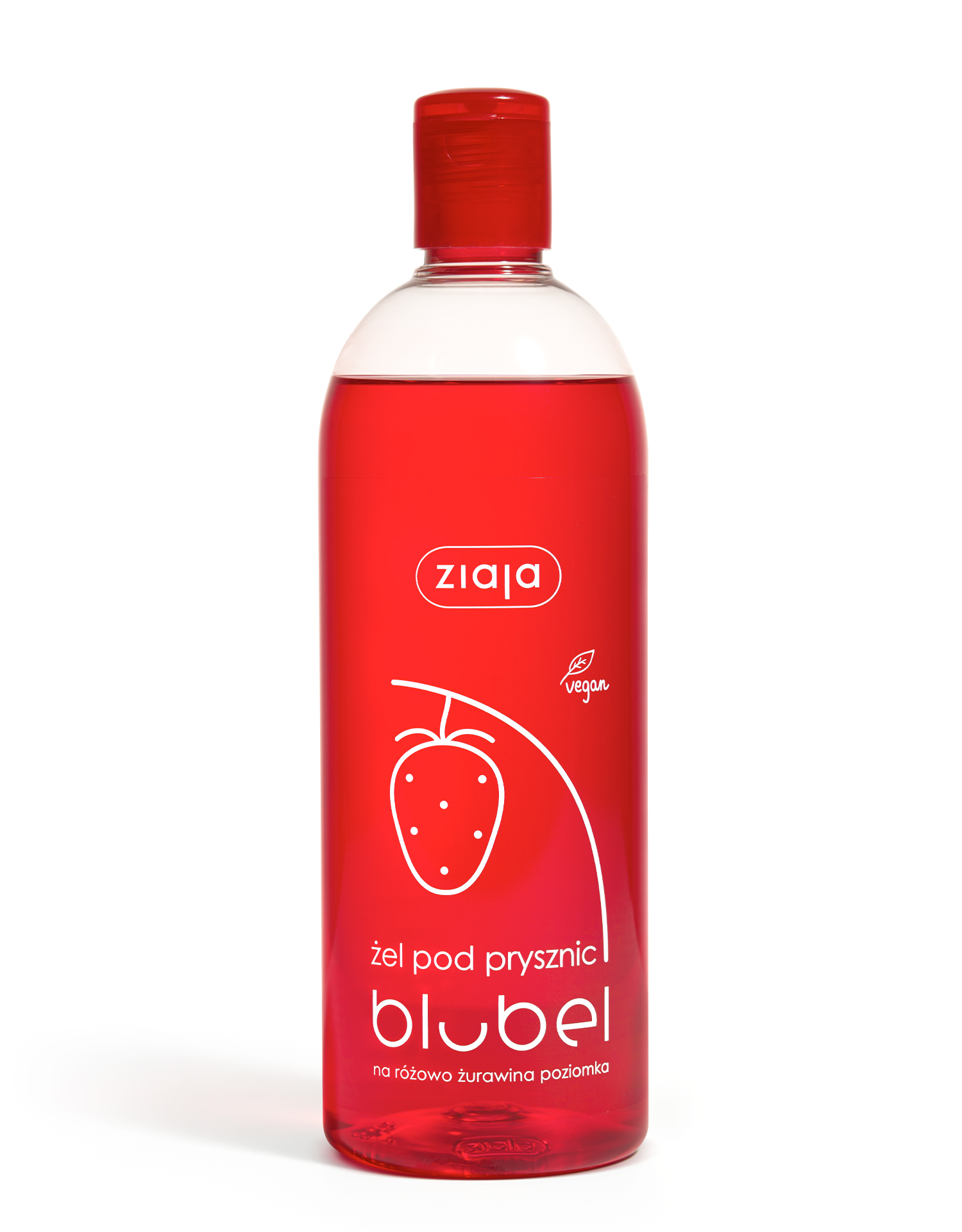 Ziaja Blubel Żel Pod Prysznic Żurawina Poziomka 500 Ml