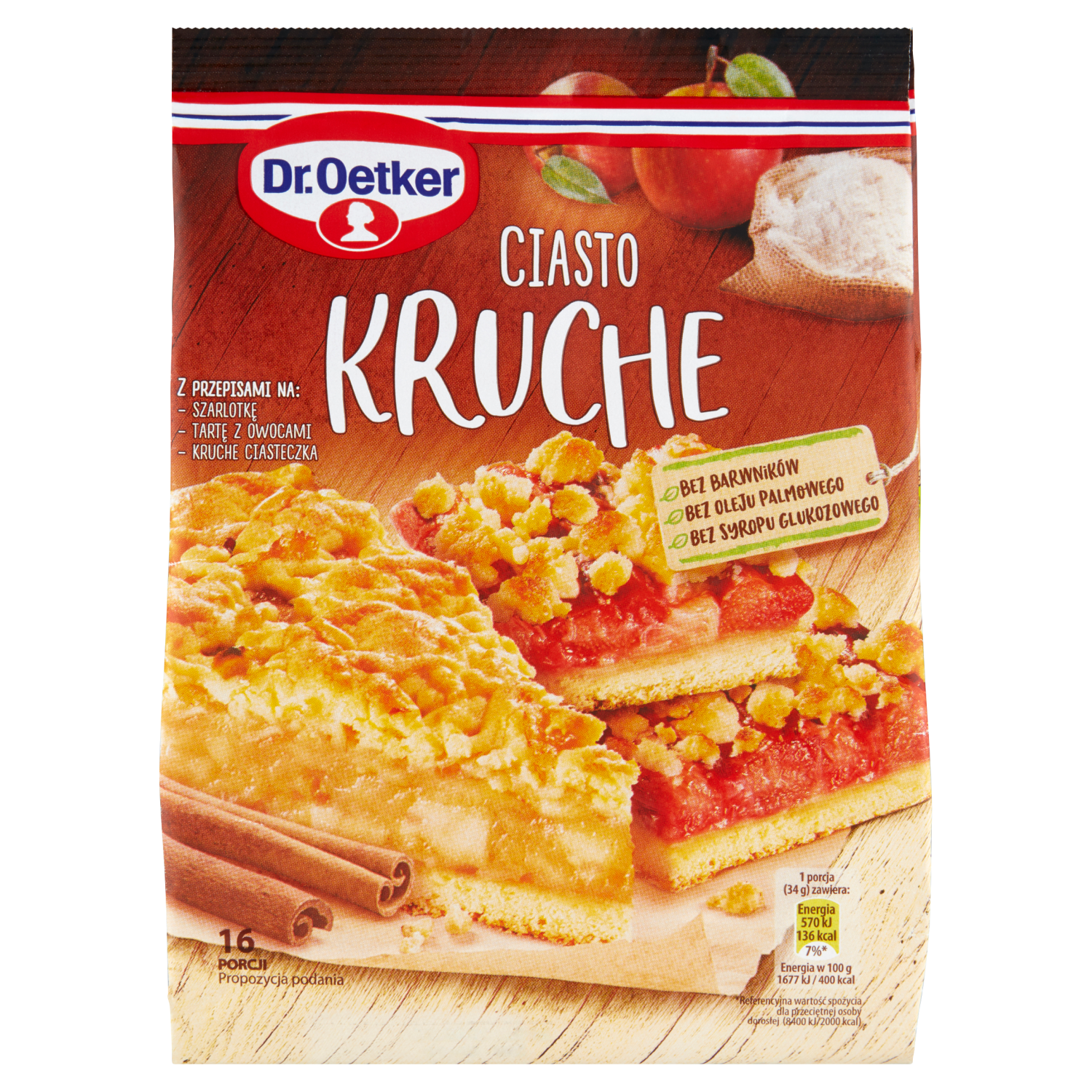 Dr. Oetker Ciasto Kruche 400 G